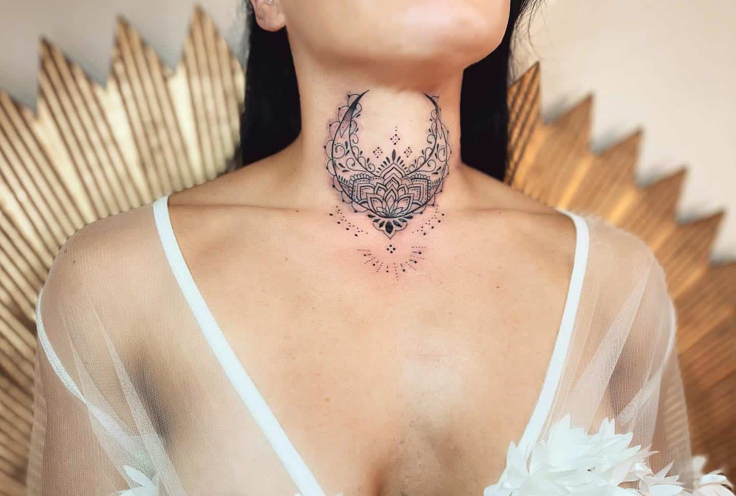 130+ Cool Throat Tattoos Ideas With Meanings (2023) - TattoosBoyGirl