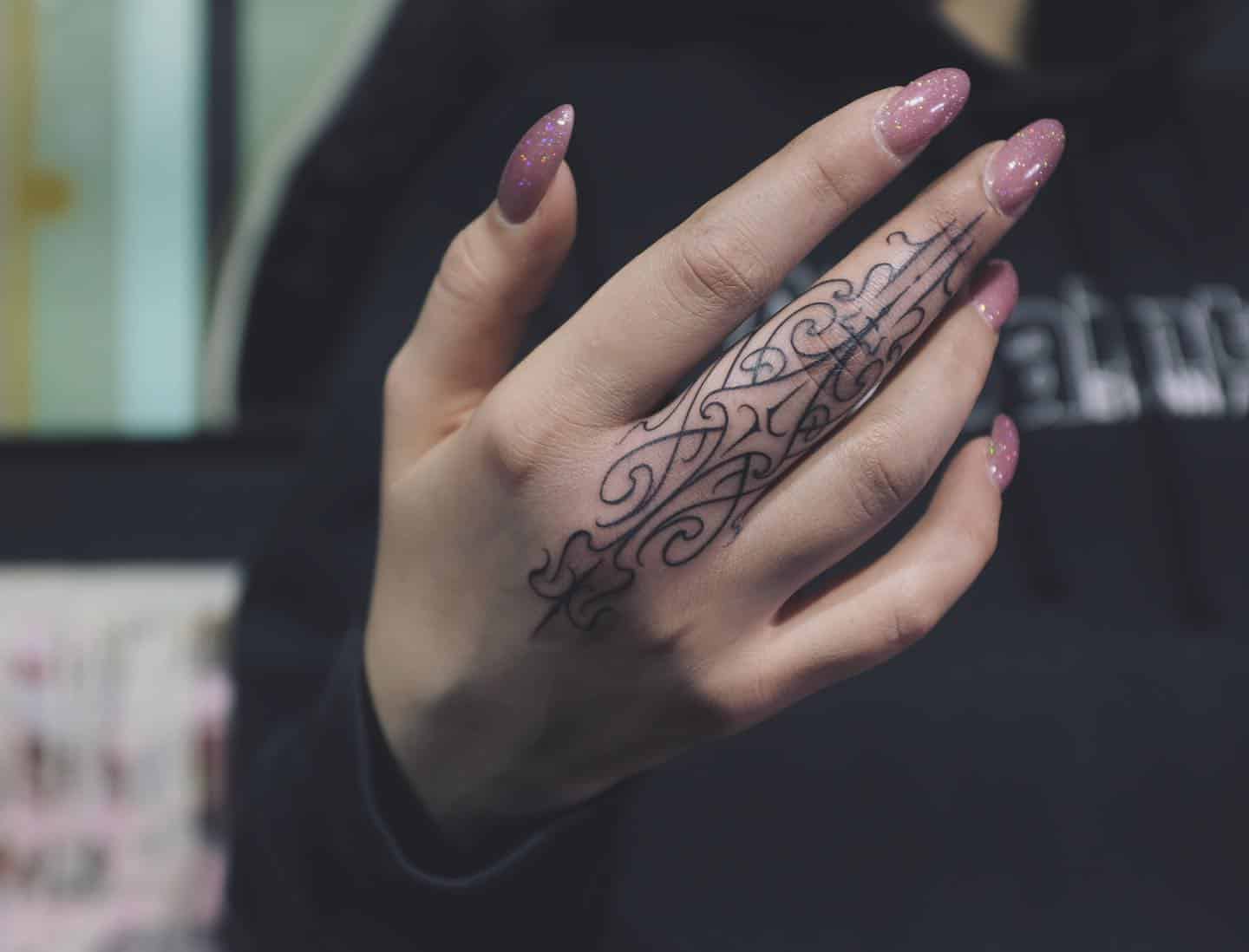 Finger Tattoo Ideas 37