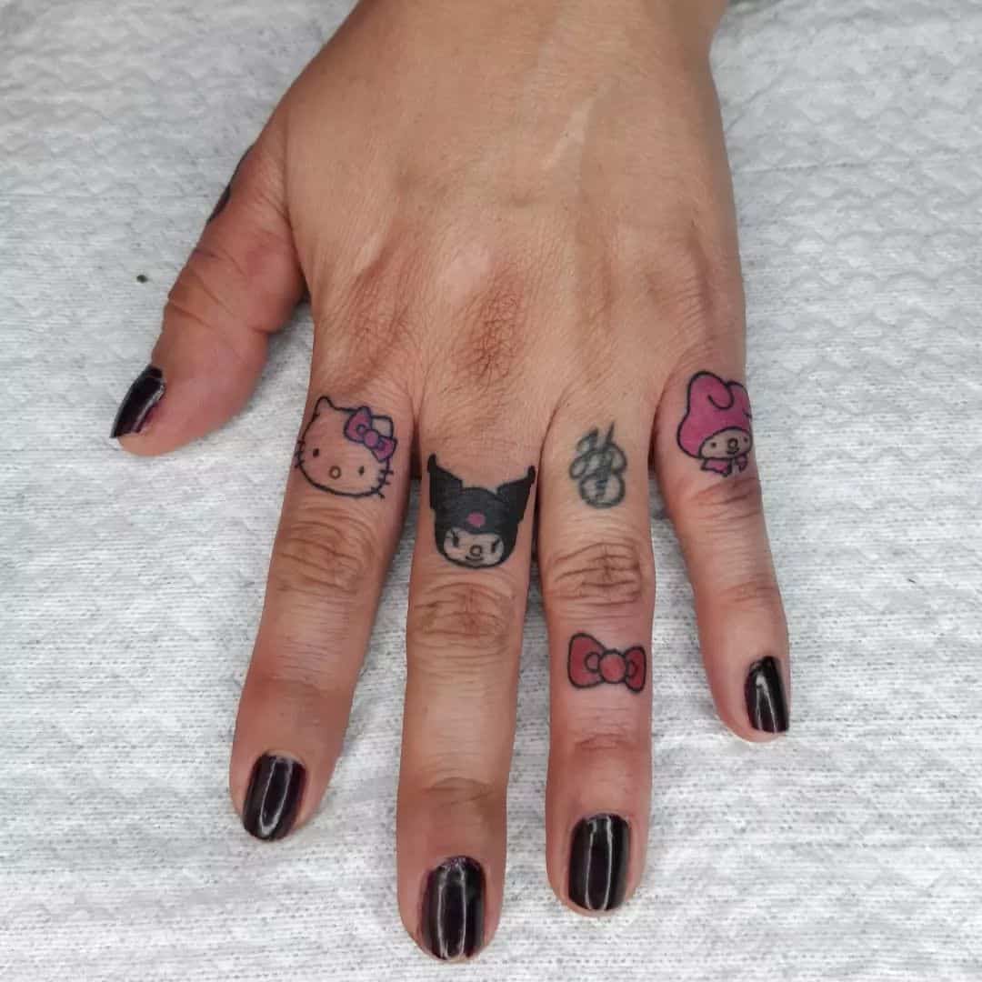 Finger Tattoo Ideas 5