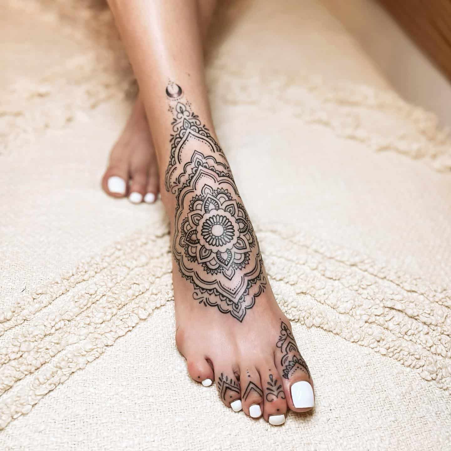 Mandala Tattoo Ideas 24