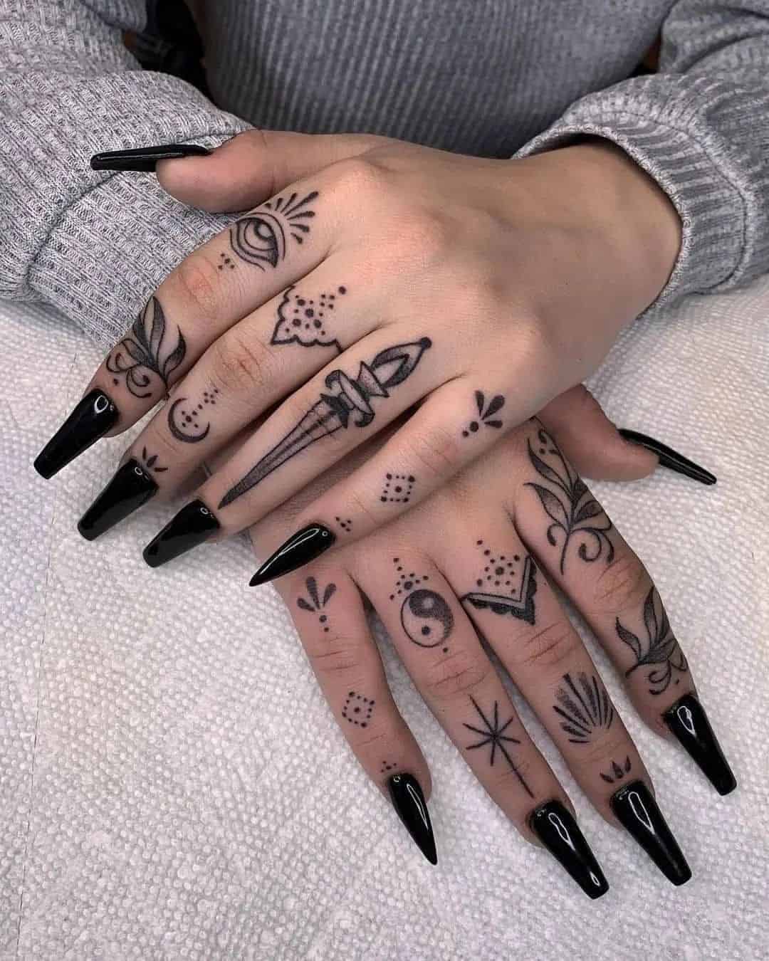 Finger Tattoo Ideas 18