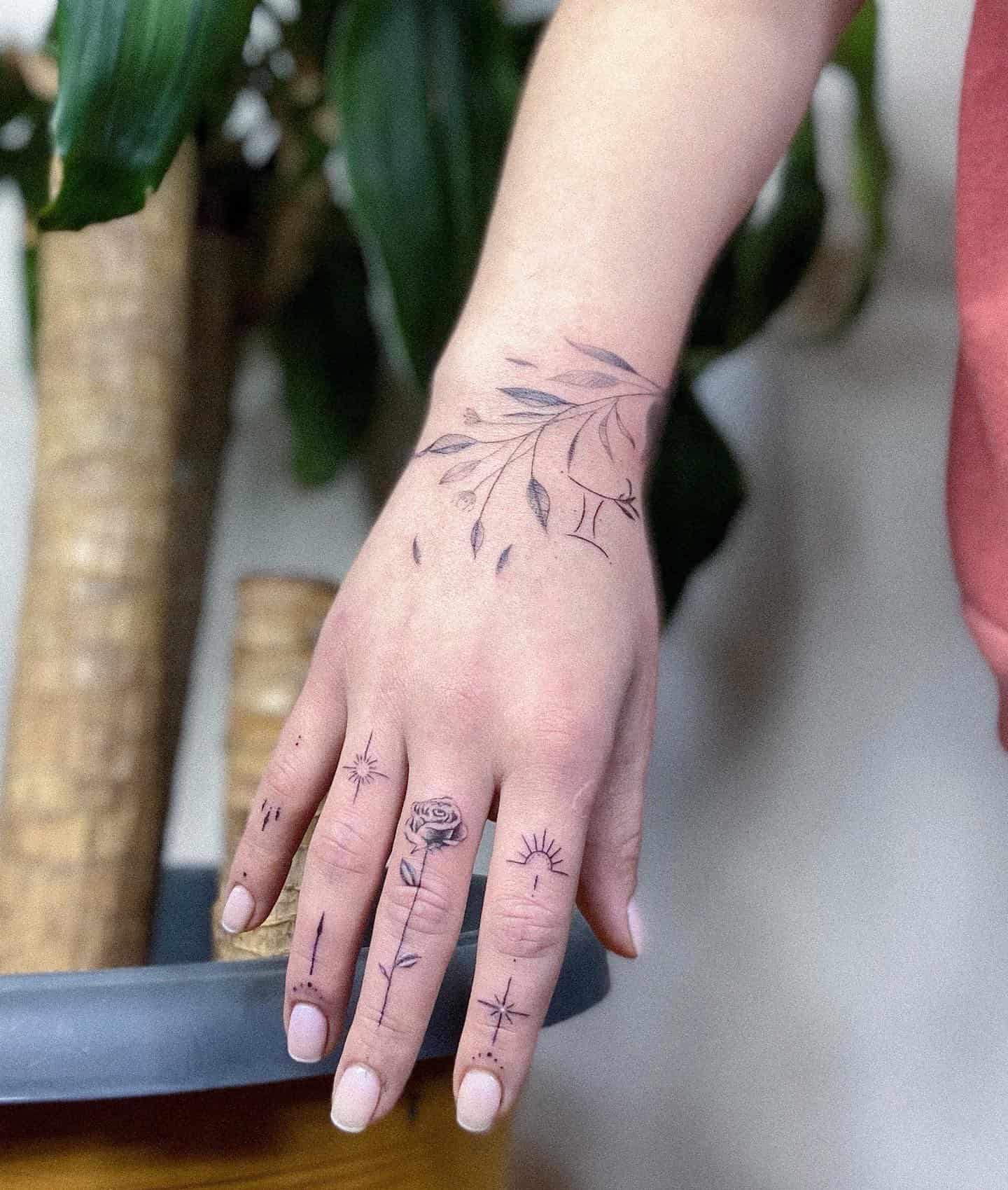 Finger Tattoo Ideas 19