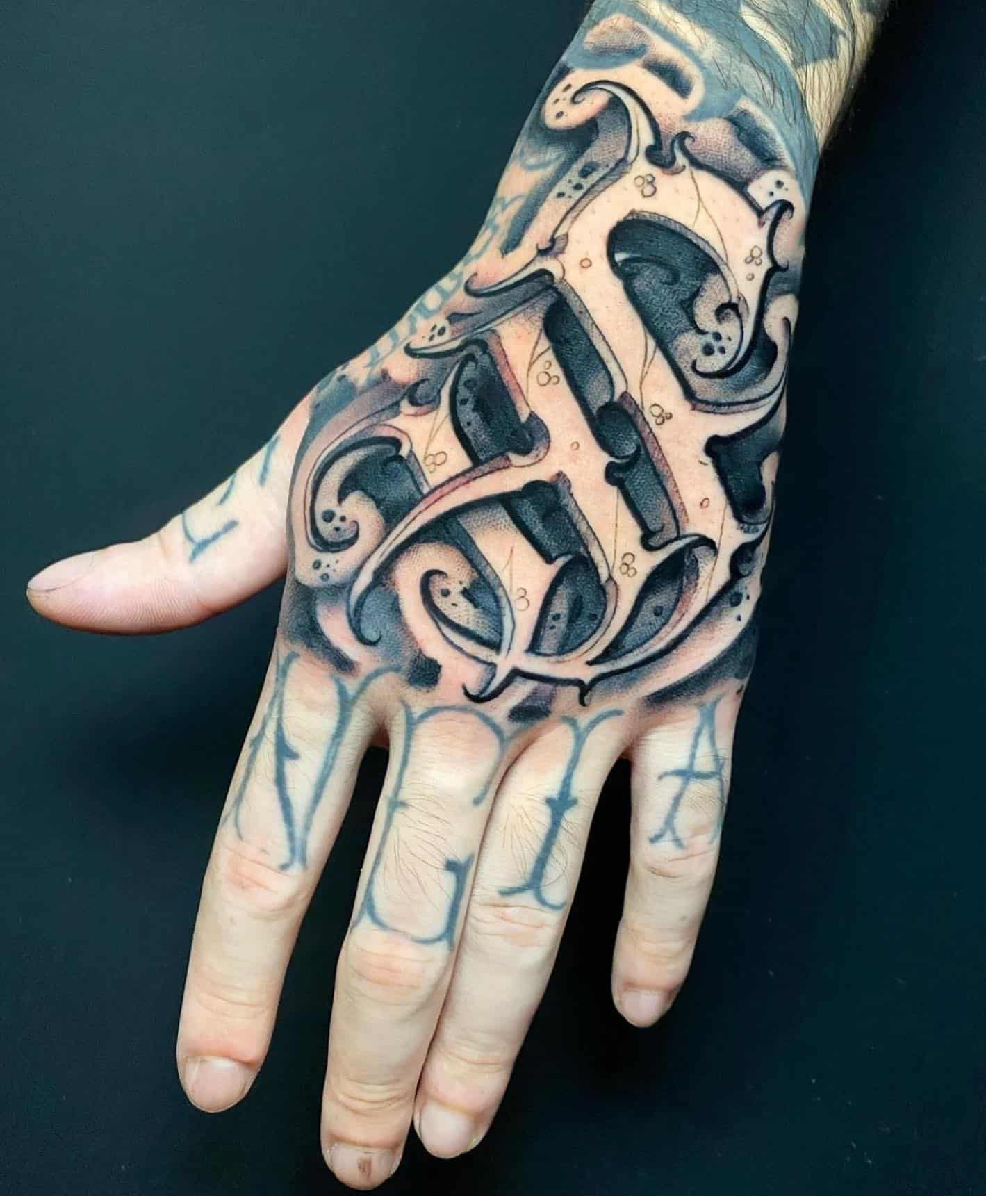 Hand Tattoo Ideas 14