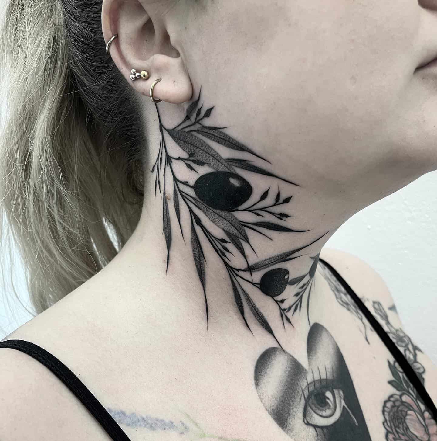 81 Neck Tattoos for Women Elevate Your Style with Intricate Neck Ink   Psycho Tats