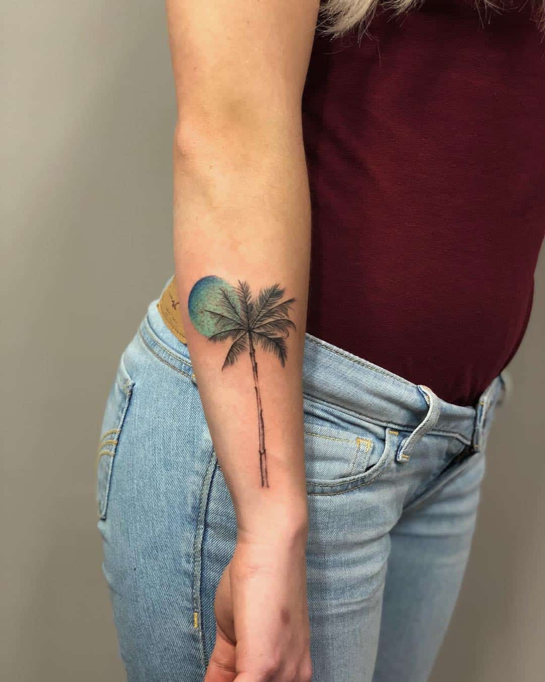 Palm Tree Tattoo Ideas 30