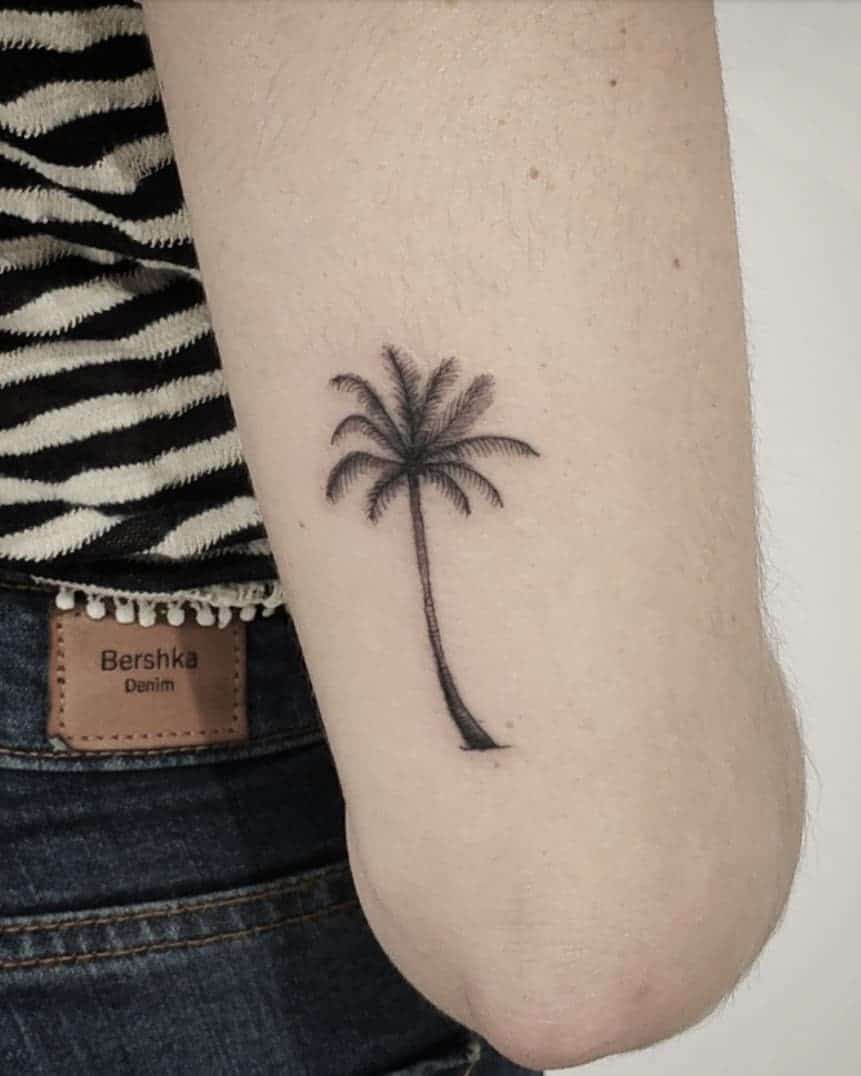 30 Awesome Palm Tree Tattoo Ideas for Men & Women in 2023