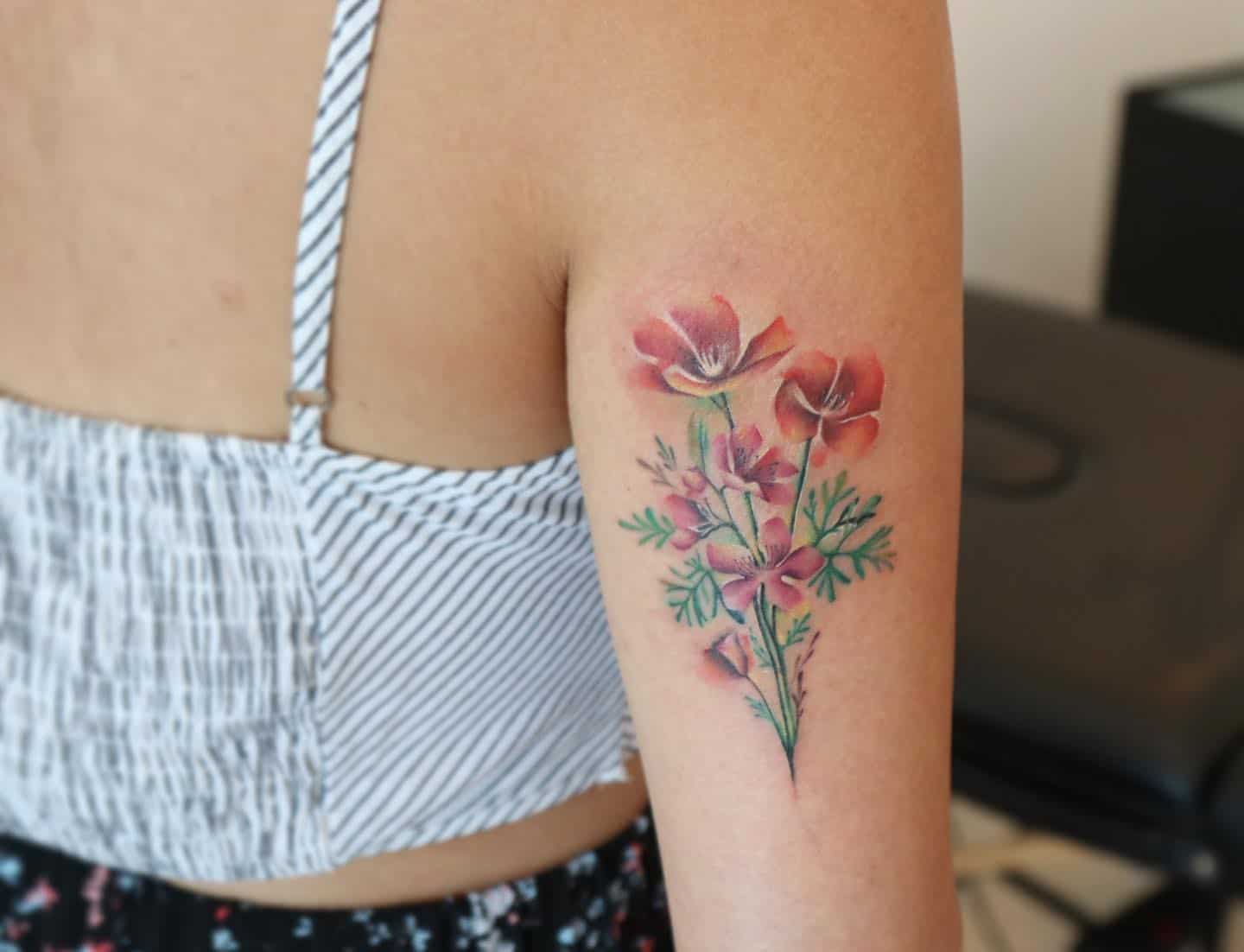 Flower Tattoo Ideas 14