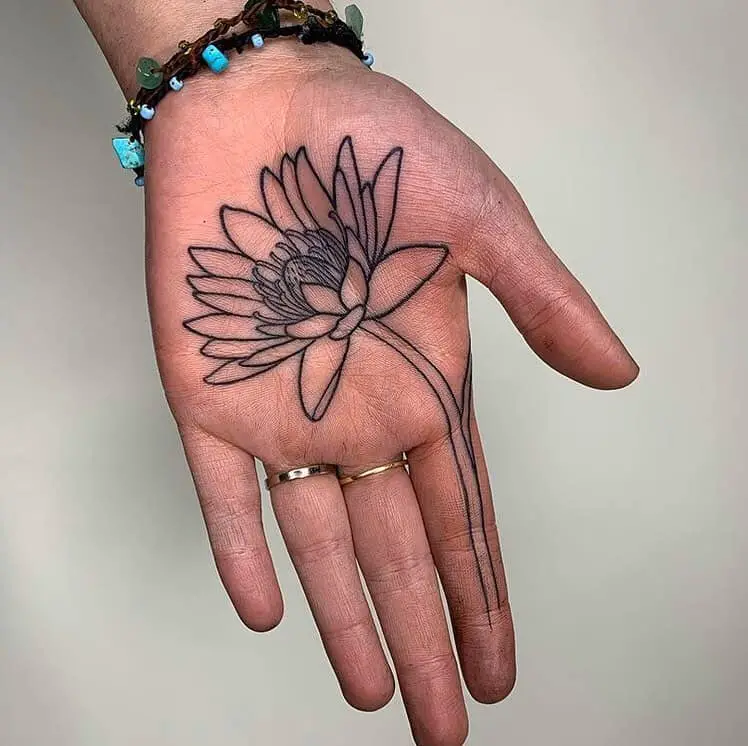 Lotus Tattoo Ideas 25