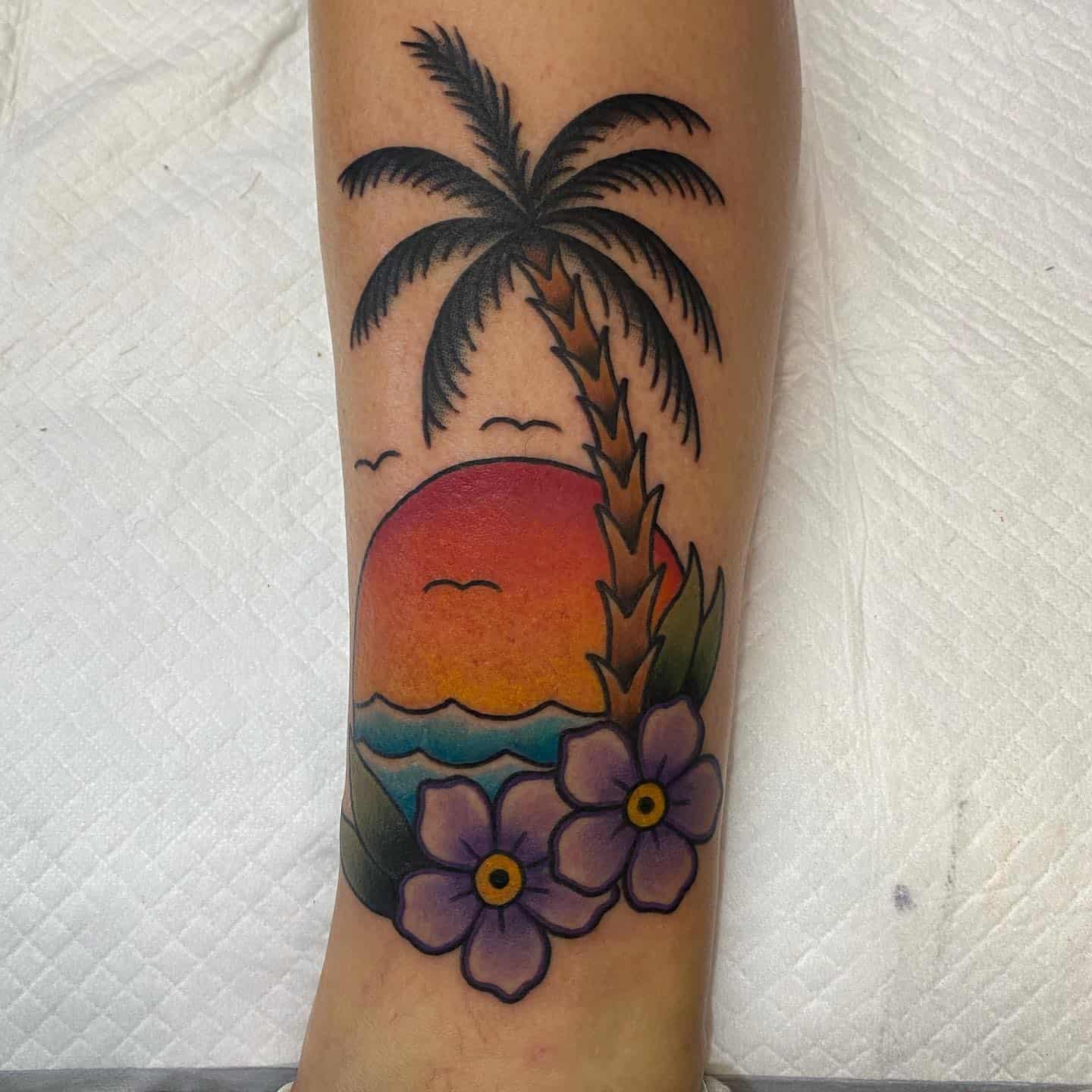 Palm Tree Tattoo Ideas 3