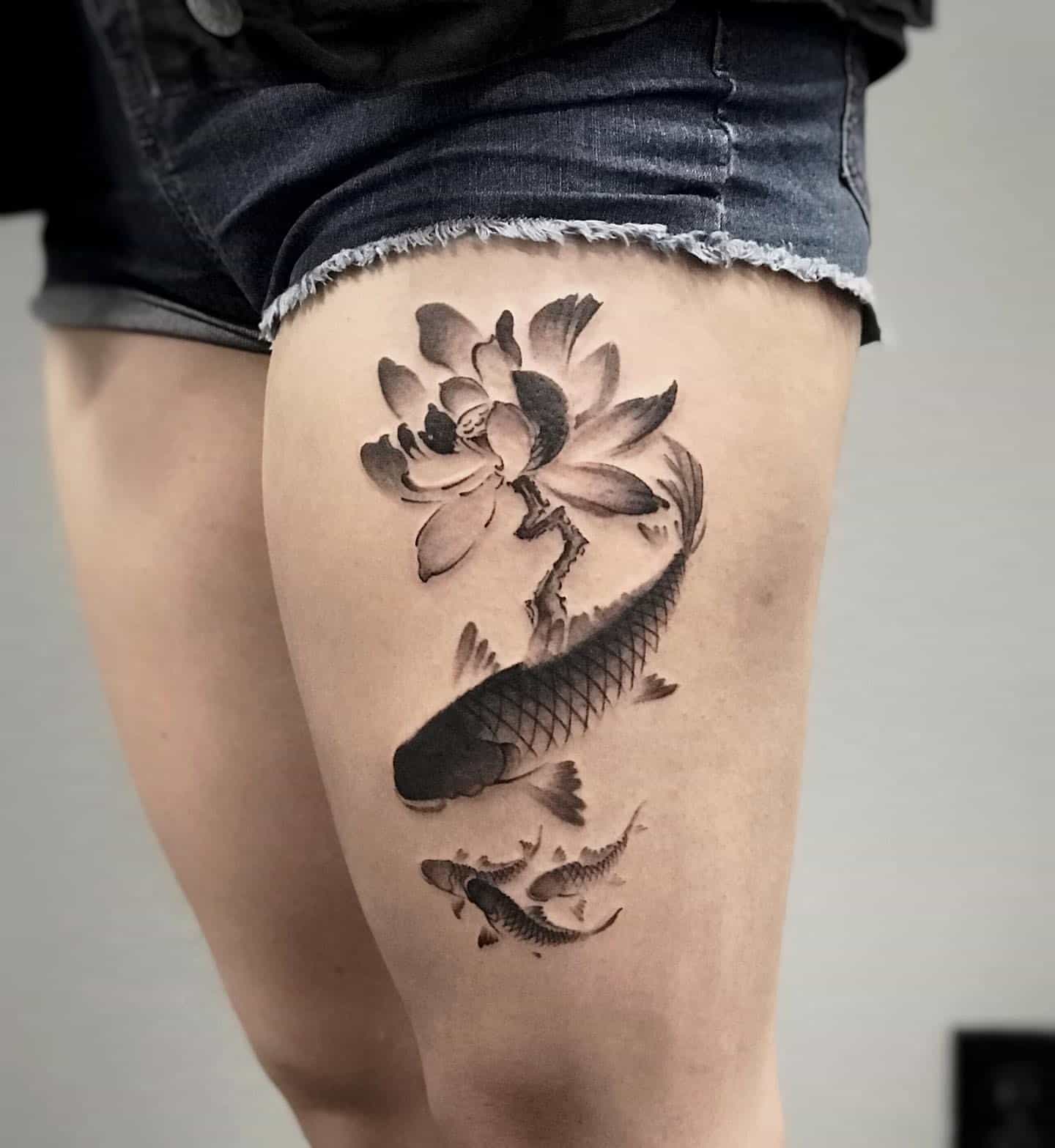 Lotus Tattoo Ideas 29