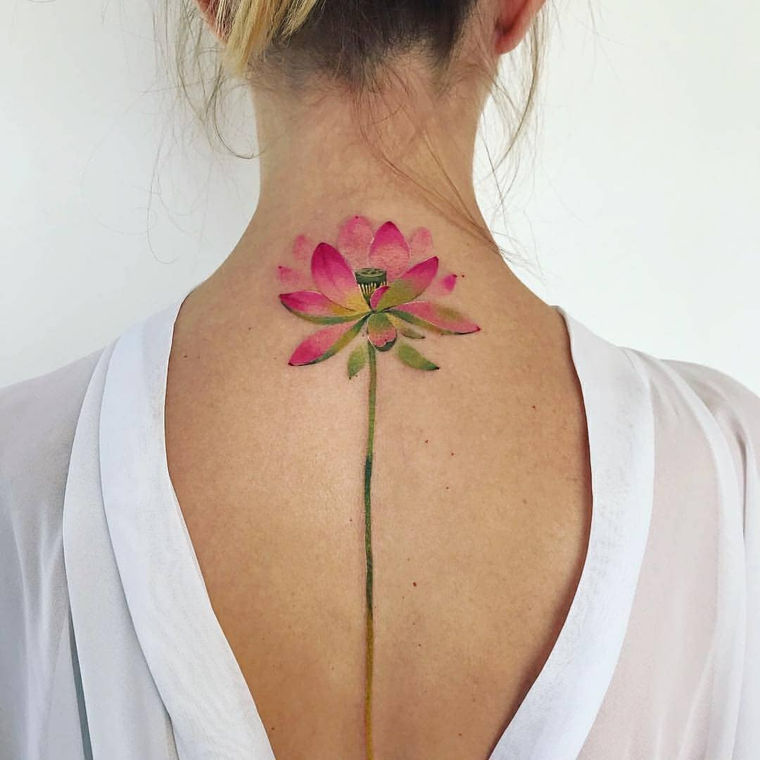Lotus Tattoo Ideas 31