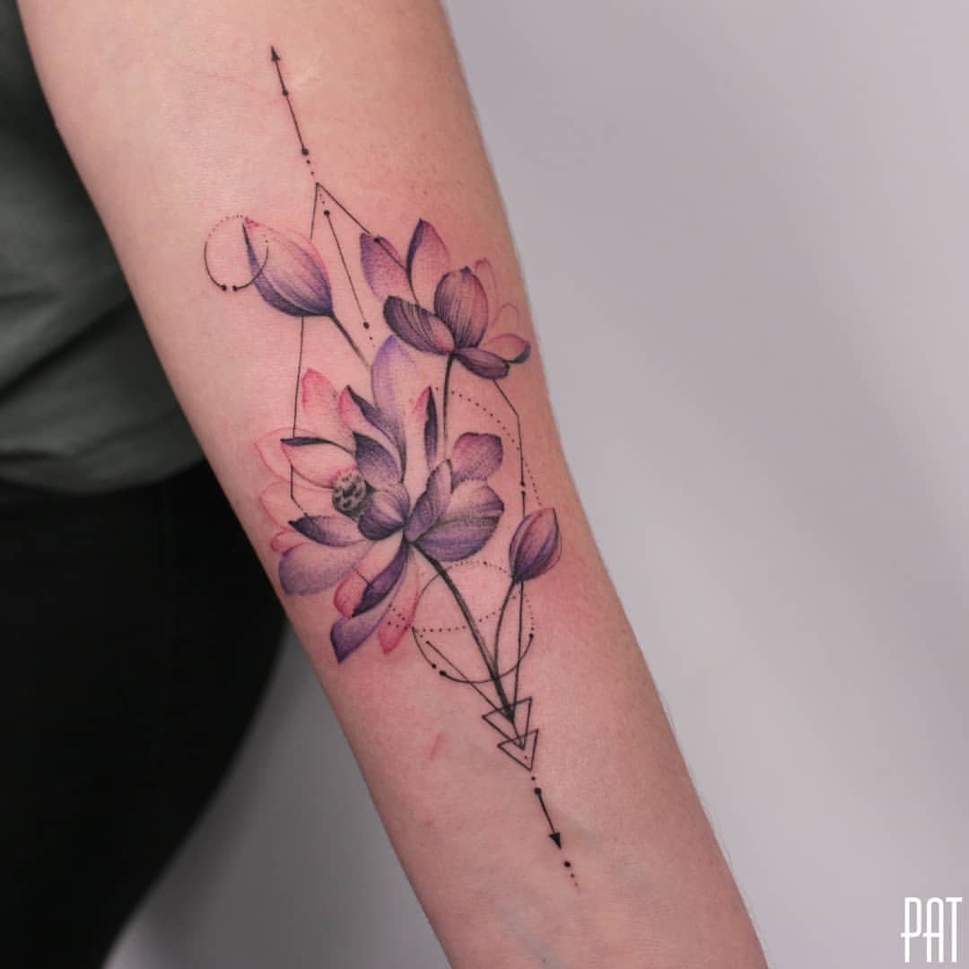 Lotus Tattoo Ideas 21