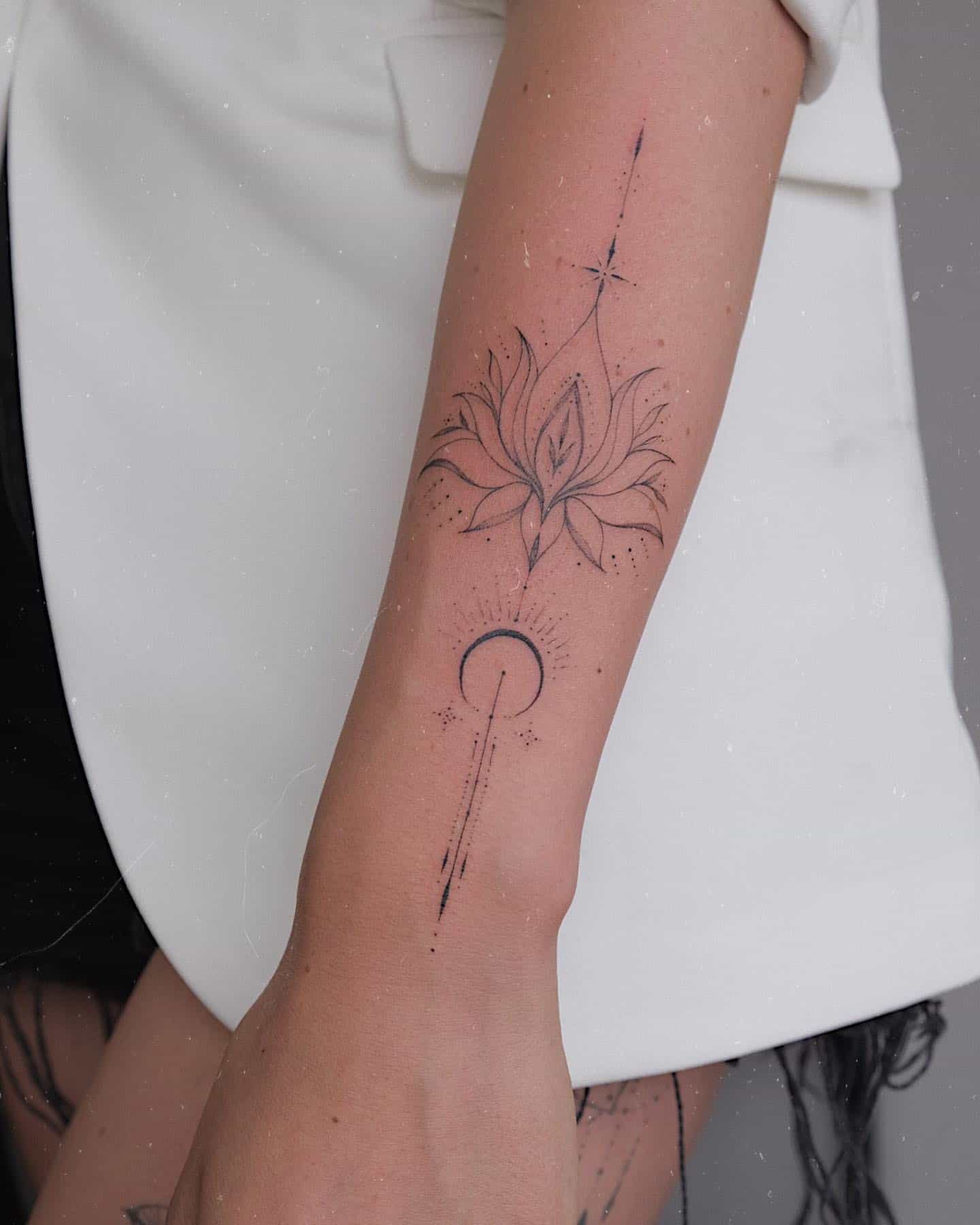 Lotus Tattoo Ideas 35