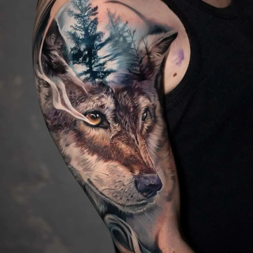 30 Awesome Wolf Tattoo Ideas for Men & Women in 2023