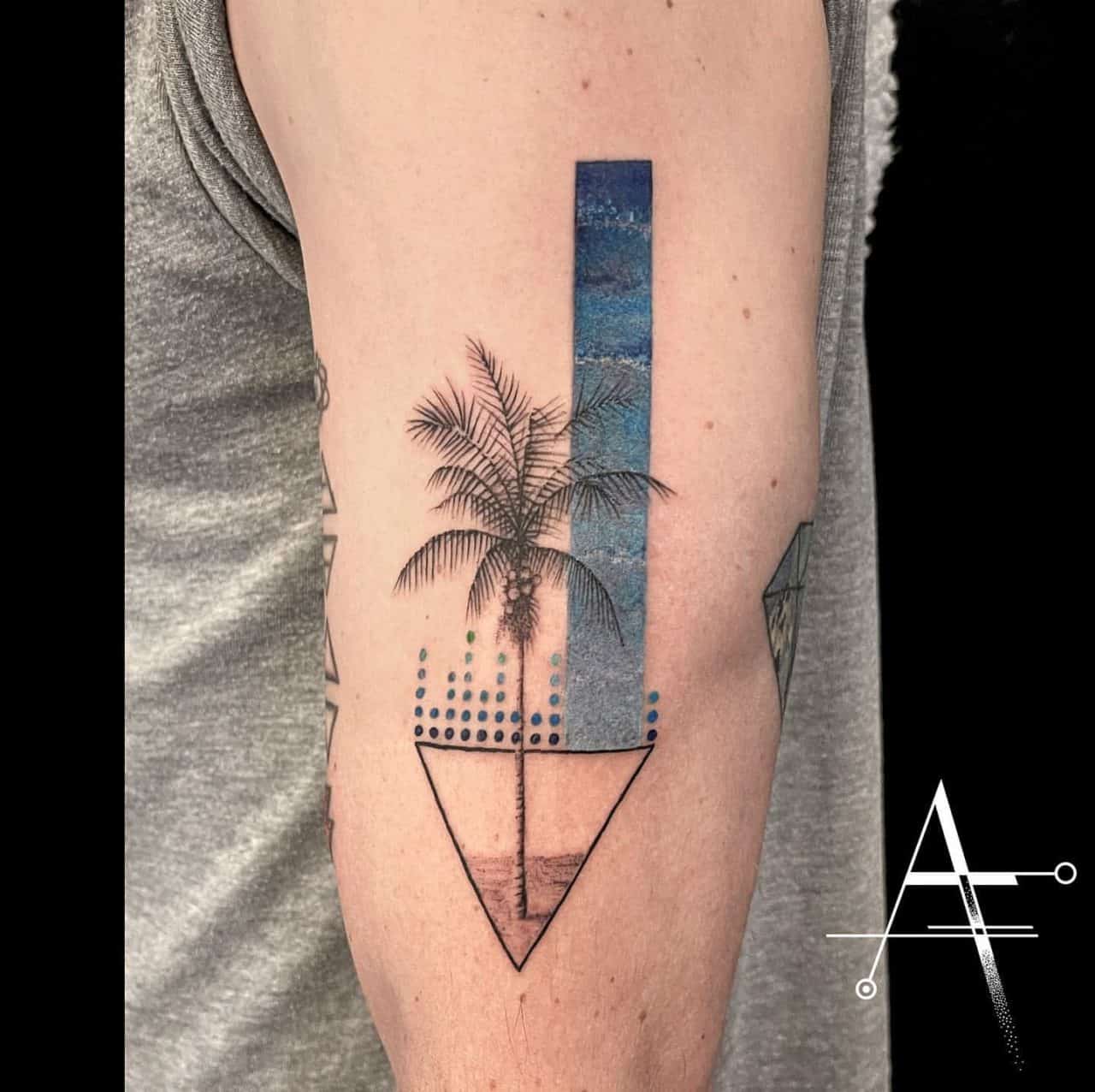 30 Awesome Palm Tree Tattoo Ideas for Men & Women in 2023