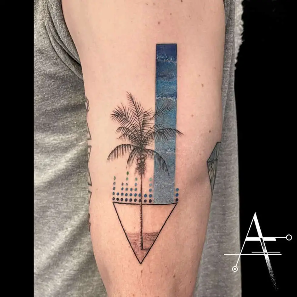 30 Awesome Palm Tree Tattoo Ideas for Men & Women in 2023