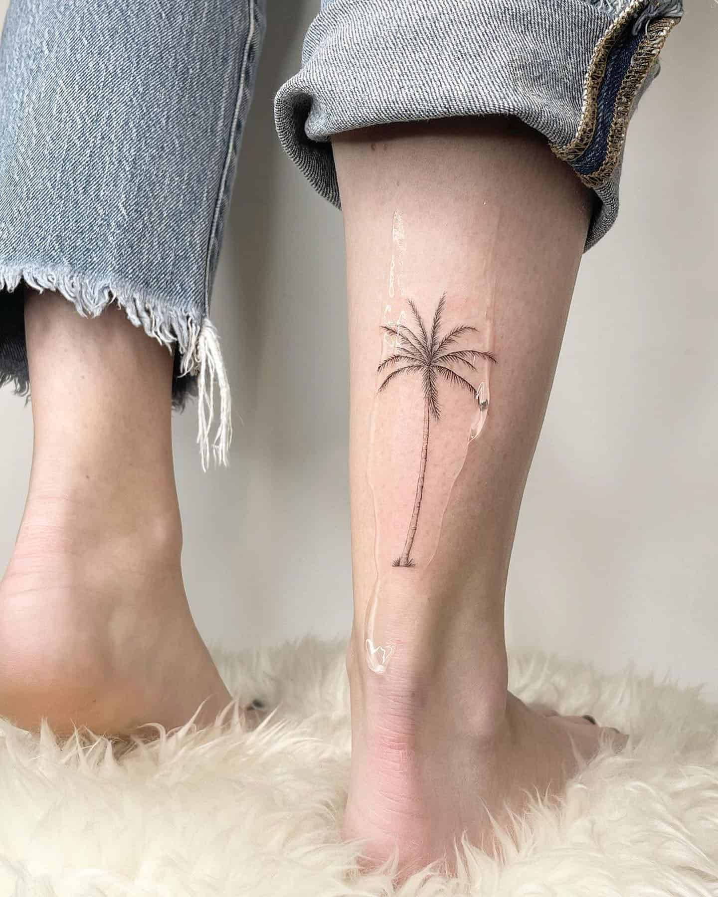 Palm Tree Tattoo Ideas 24