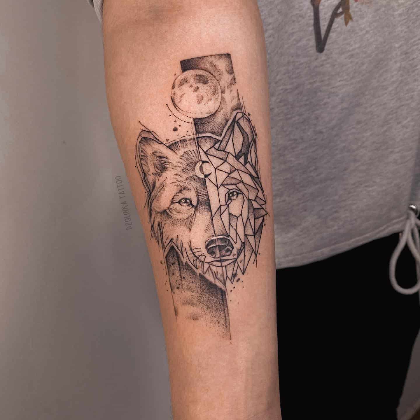 Wolf Tattoo Ideas 3