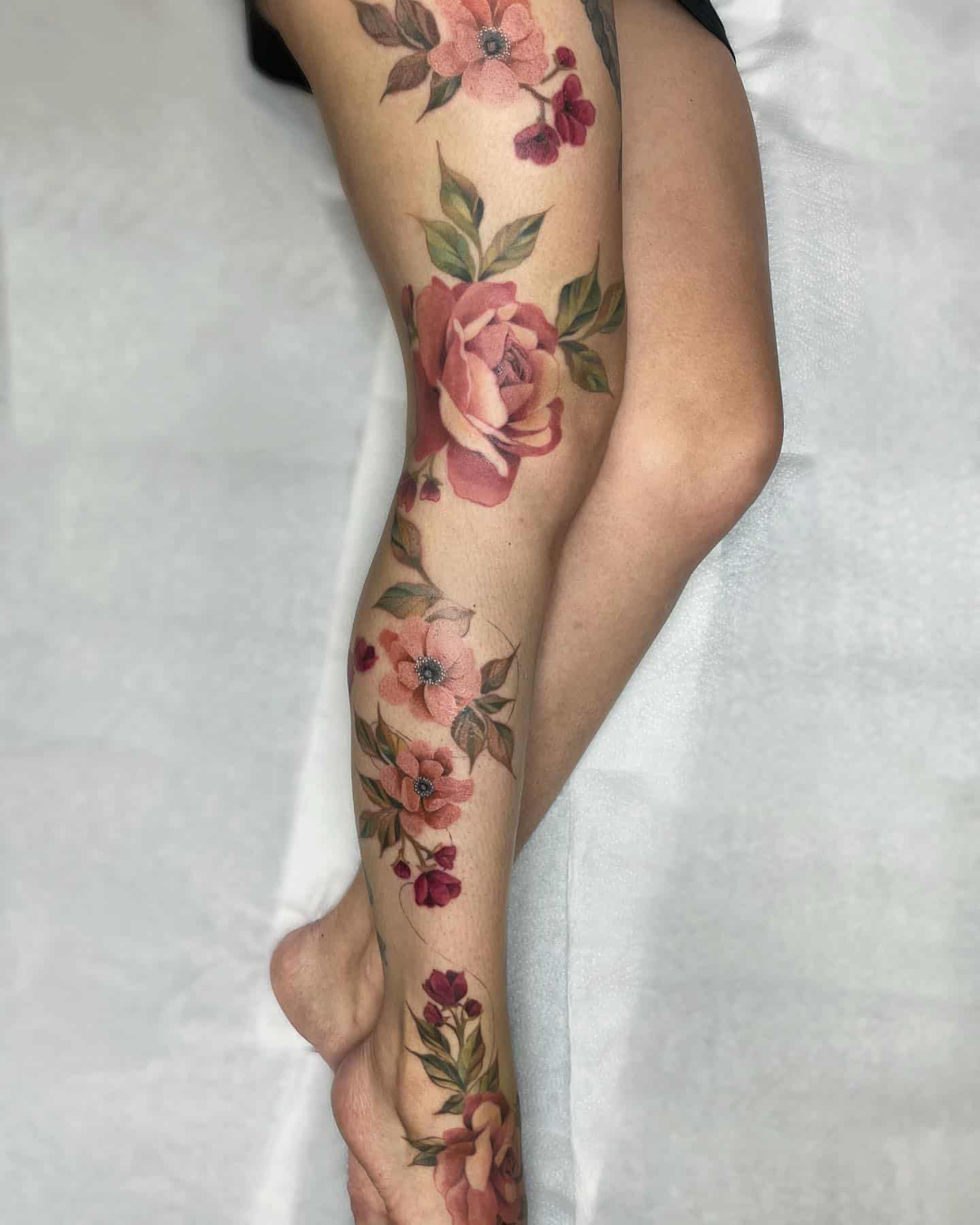 Flower Tattoo Ideas 41