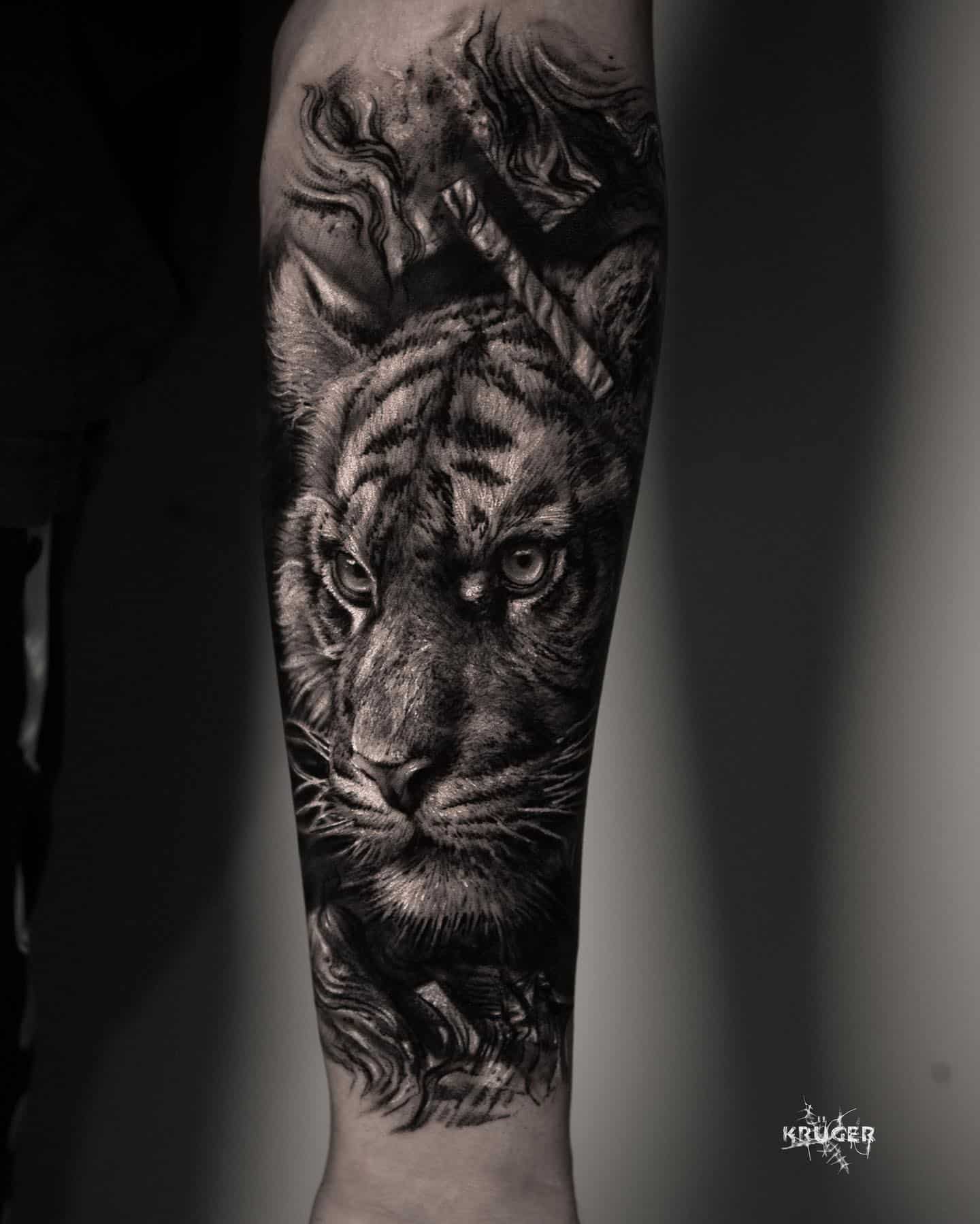 Tiger Tattoo Ideas 26