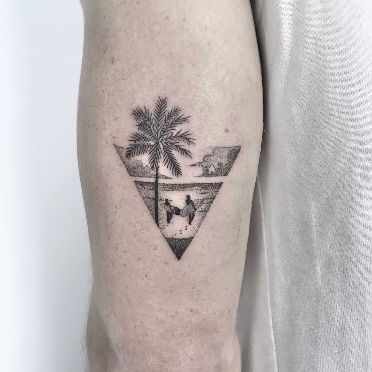 Palm Tree Tattoo Ideas 28
