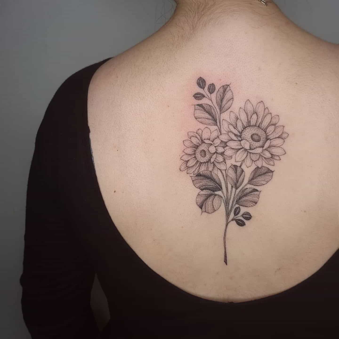 Sunflower Tattoo Ideas 16