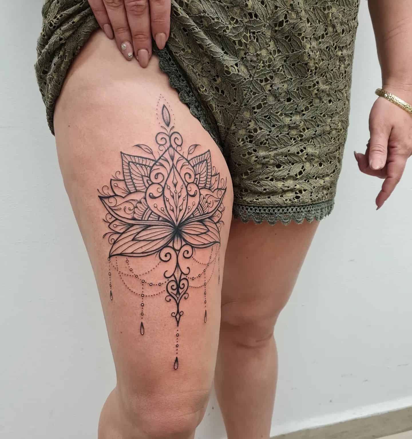 Lotus Tattoo Ideas 13