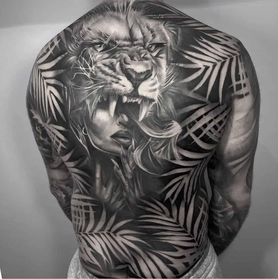Lion Tattoo Ideas 21