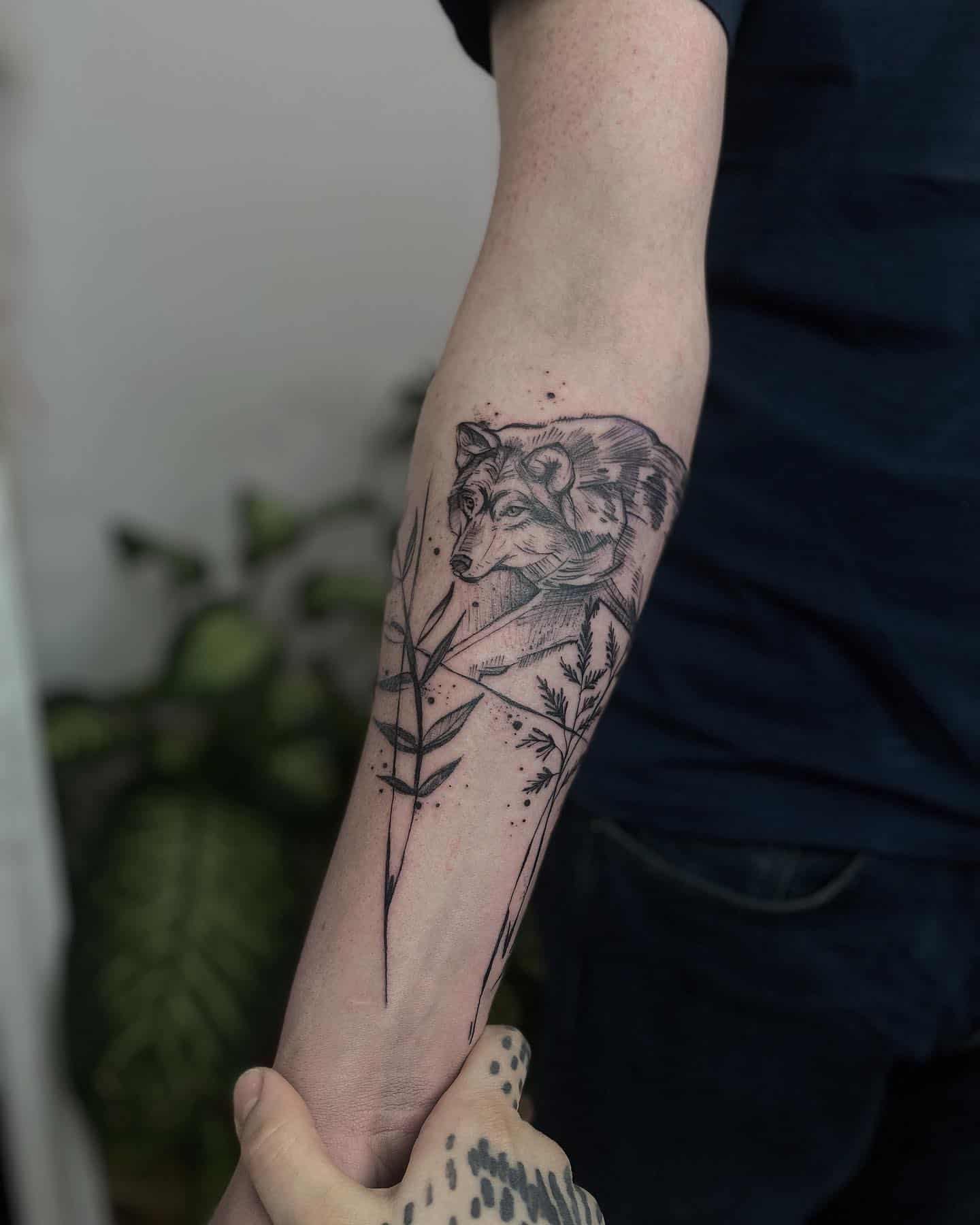 Wolf Tattoo Ideas 9