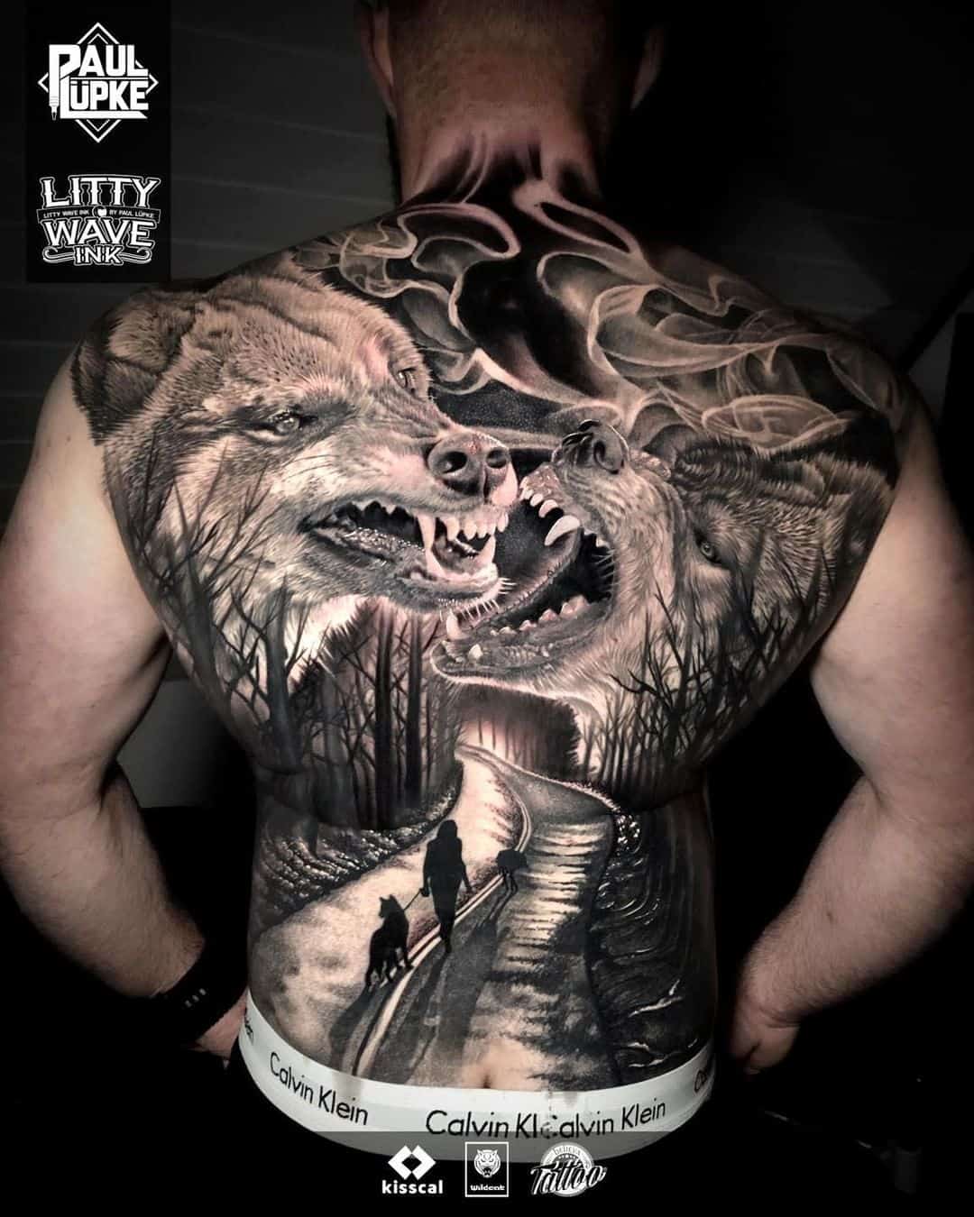 Wolf Tattoo Ideas 13
