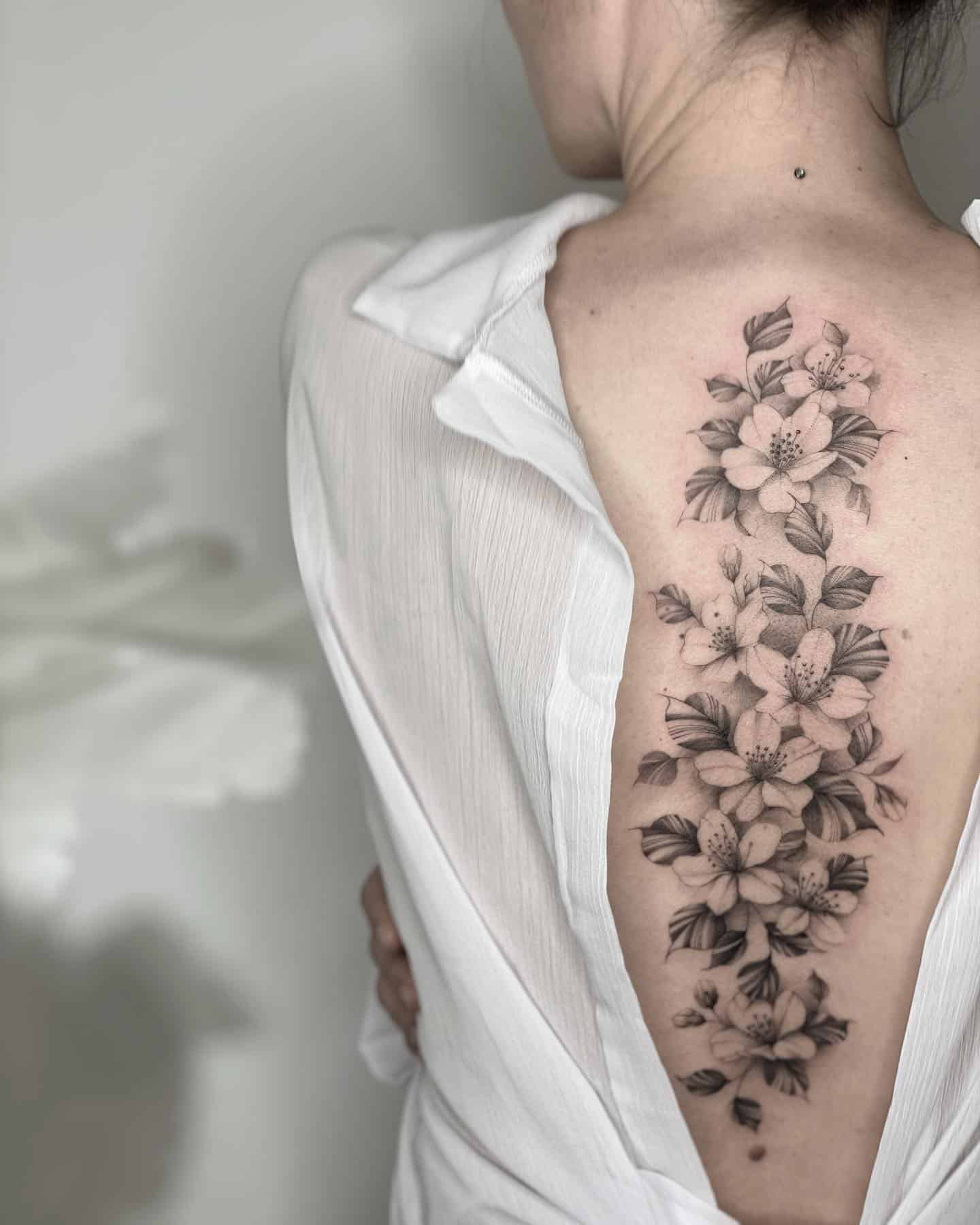 The Gallery Of Tattoo : Tattoos : Flower Cherry Blossom : Tattoo Fiori di  ciliegio