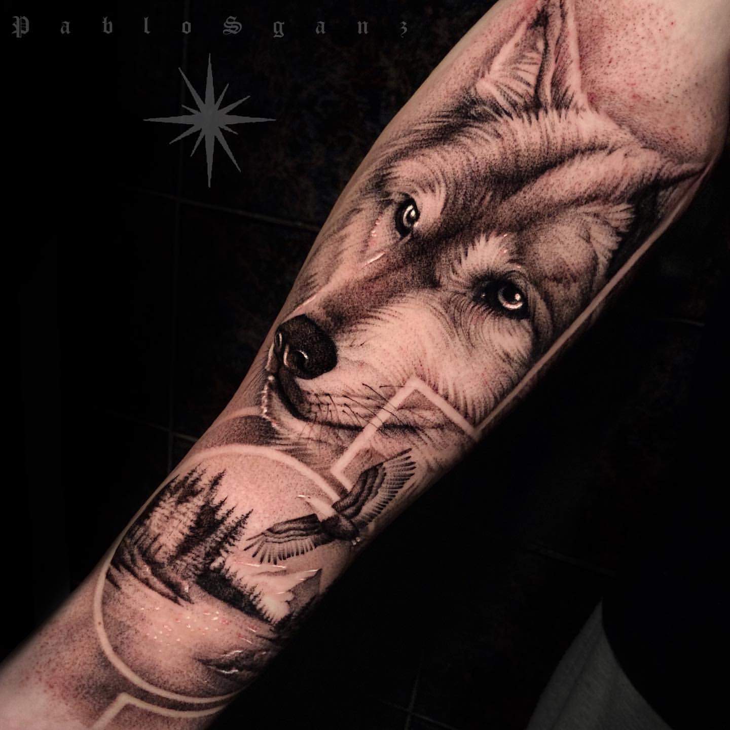 Wolf Tattoo Ideas 19