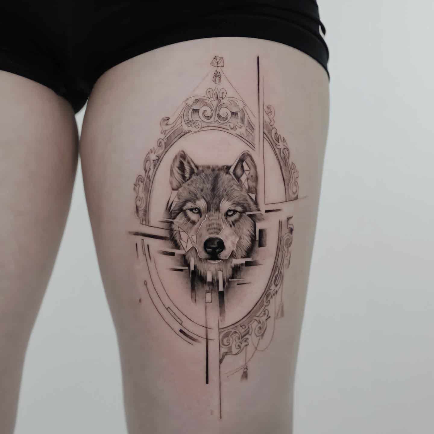 Wolf Tattoo Ideas 21