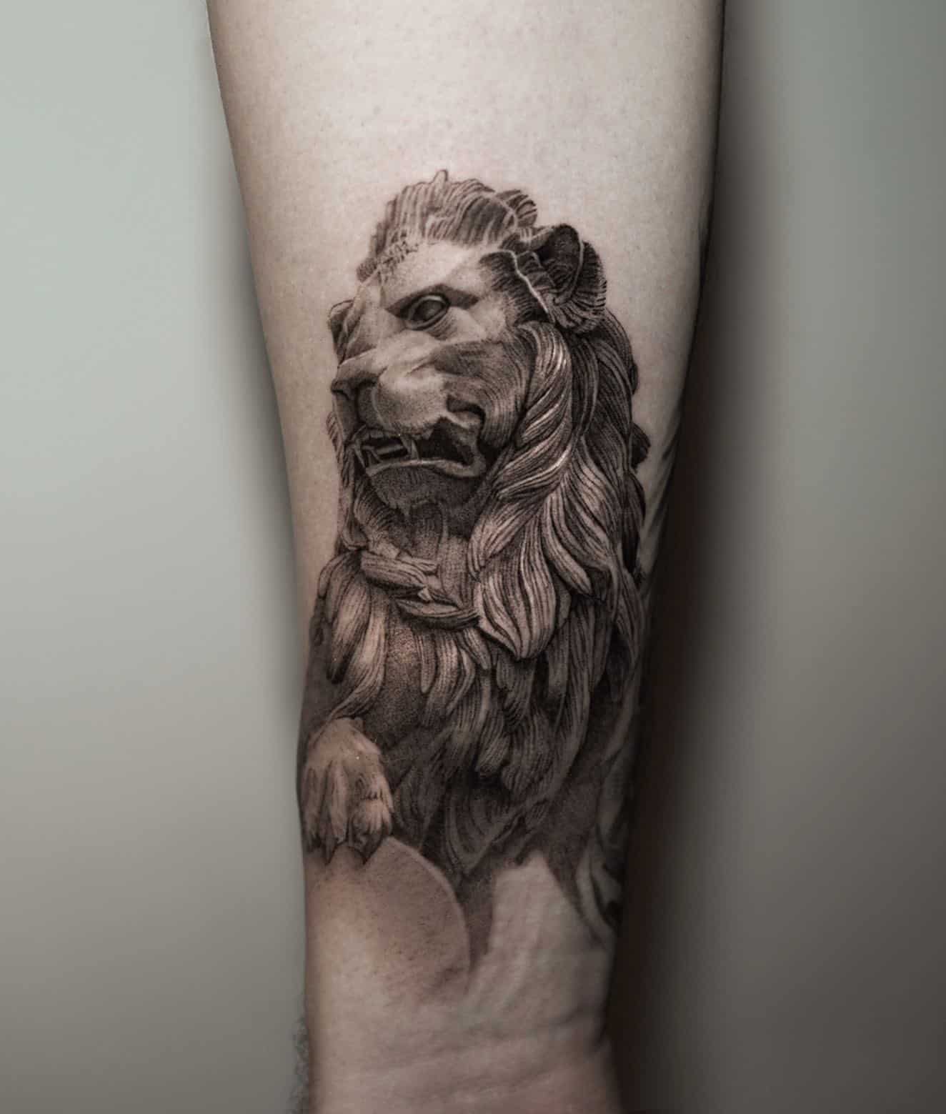Lion Tattoo Ideas 4