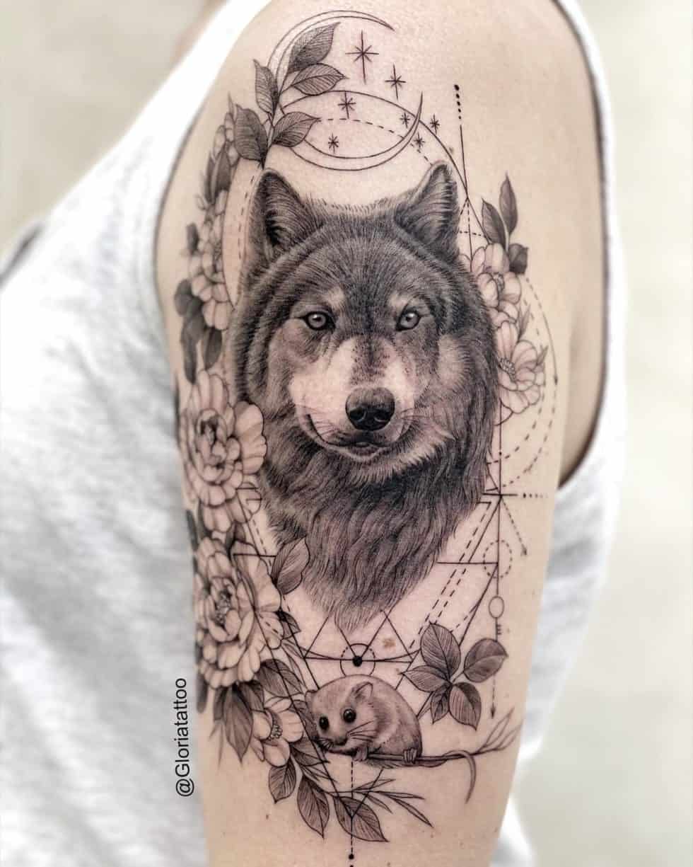 30 Awesome Wolf Tattoo Ideas for Men & Women in 2023