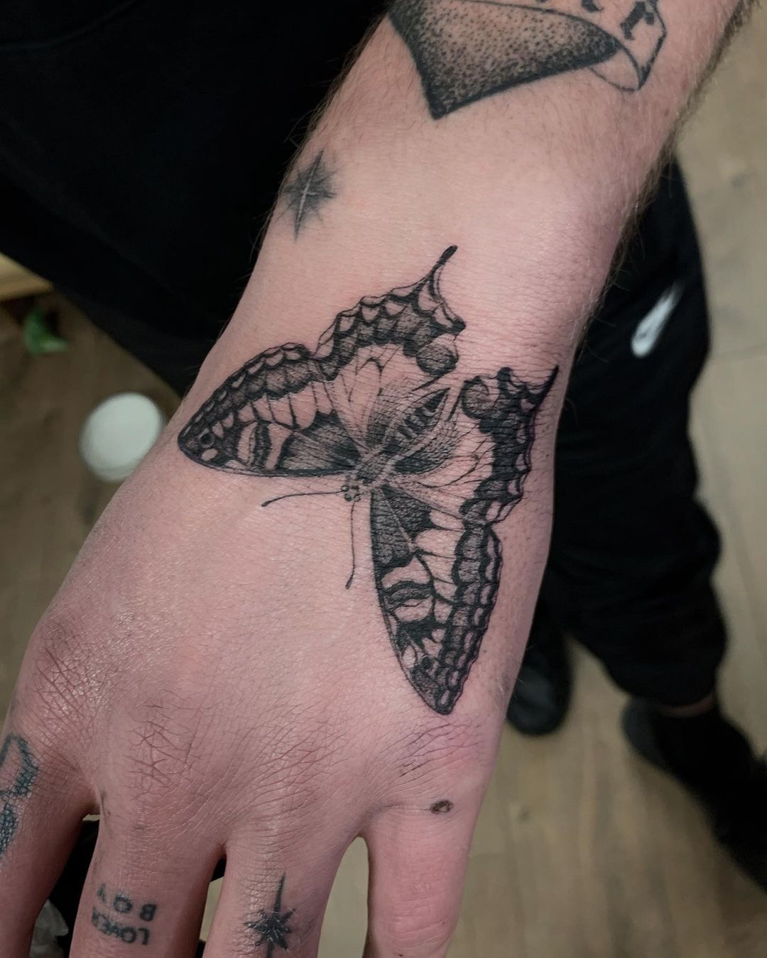 Butterfly Hand Tattoo Ideas 31