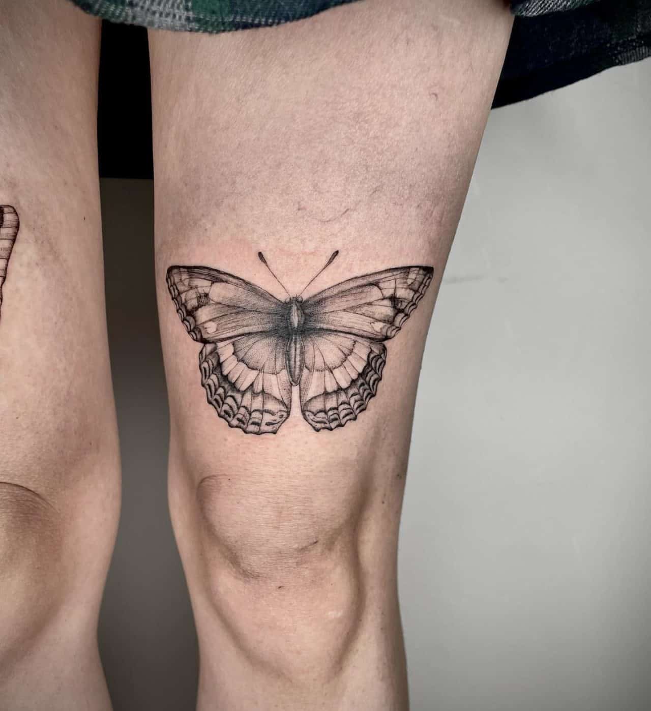 30 Awesome Butterfly Thigh Tattoo Ideas for Men & Women in 2023