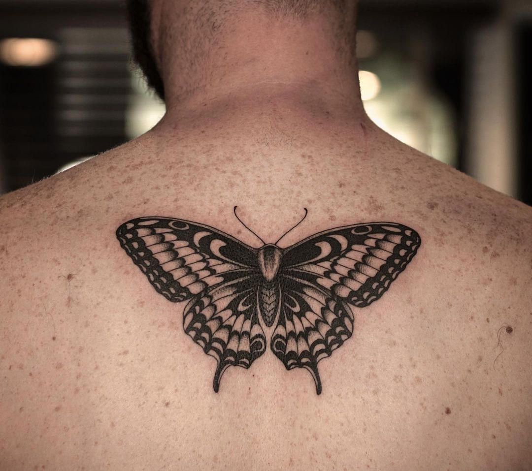 Butterfly Tattoos for Men 14