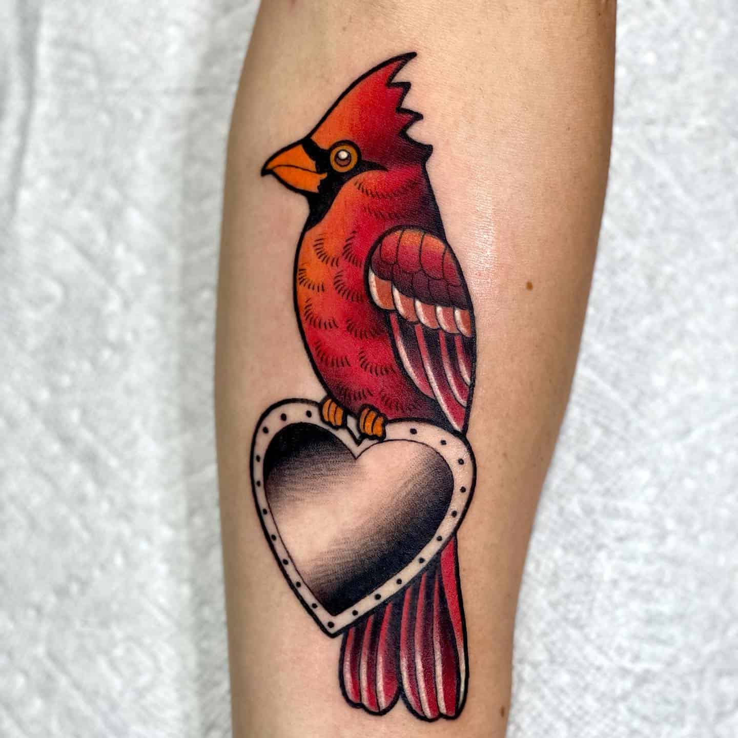 Cardinal Tattoo Ideas 20