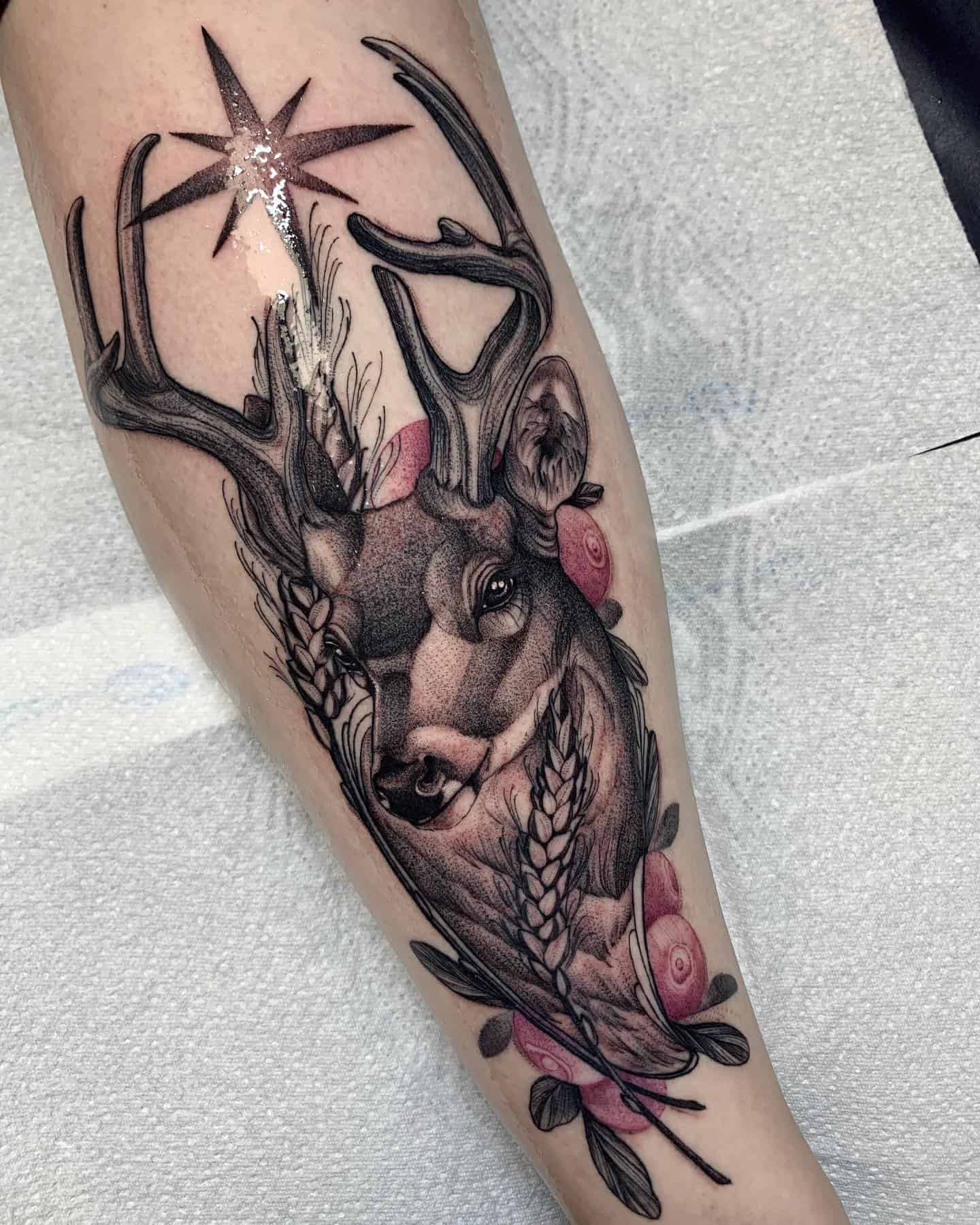 Deer Tattoo Ideas 7