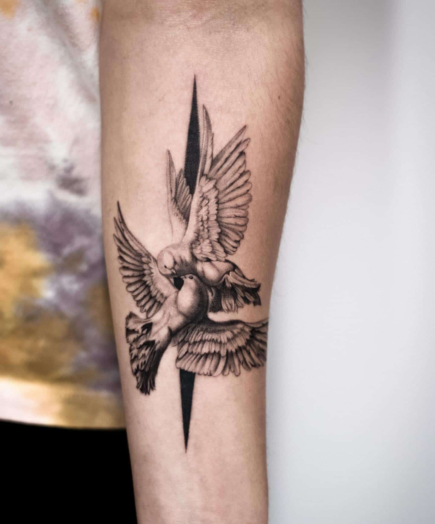 Two Birds Tattoo  Best Tattoo Ideas Gallery