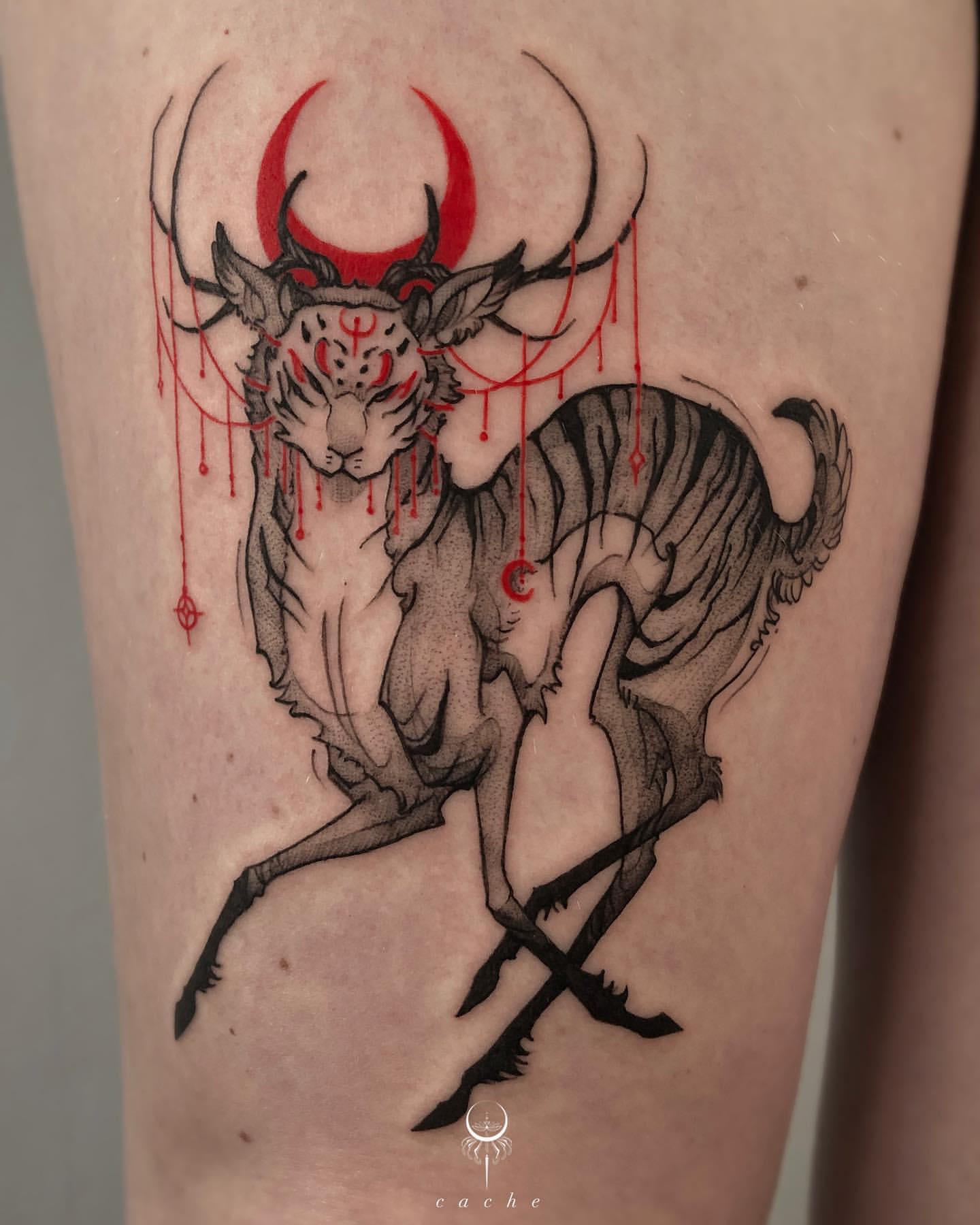 Deer Tattoo Ideas 19