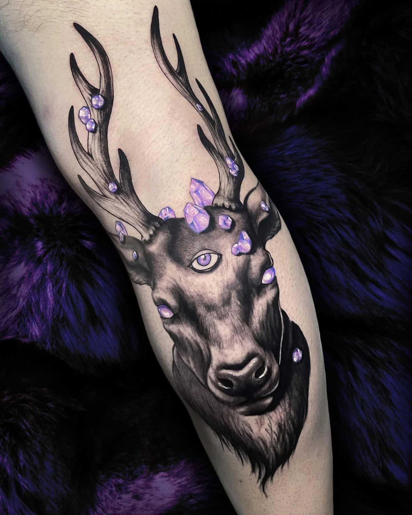 Deer Tattoo Ideas 21