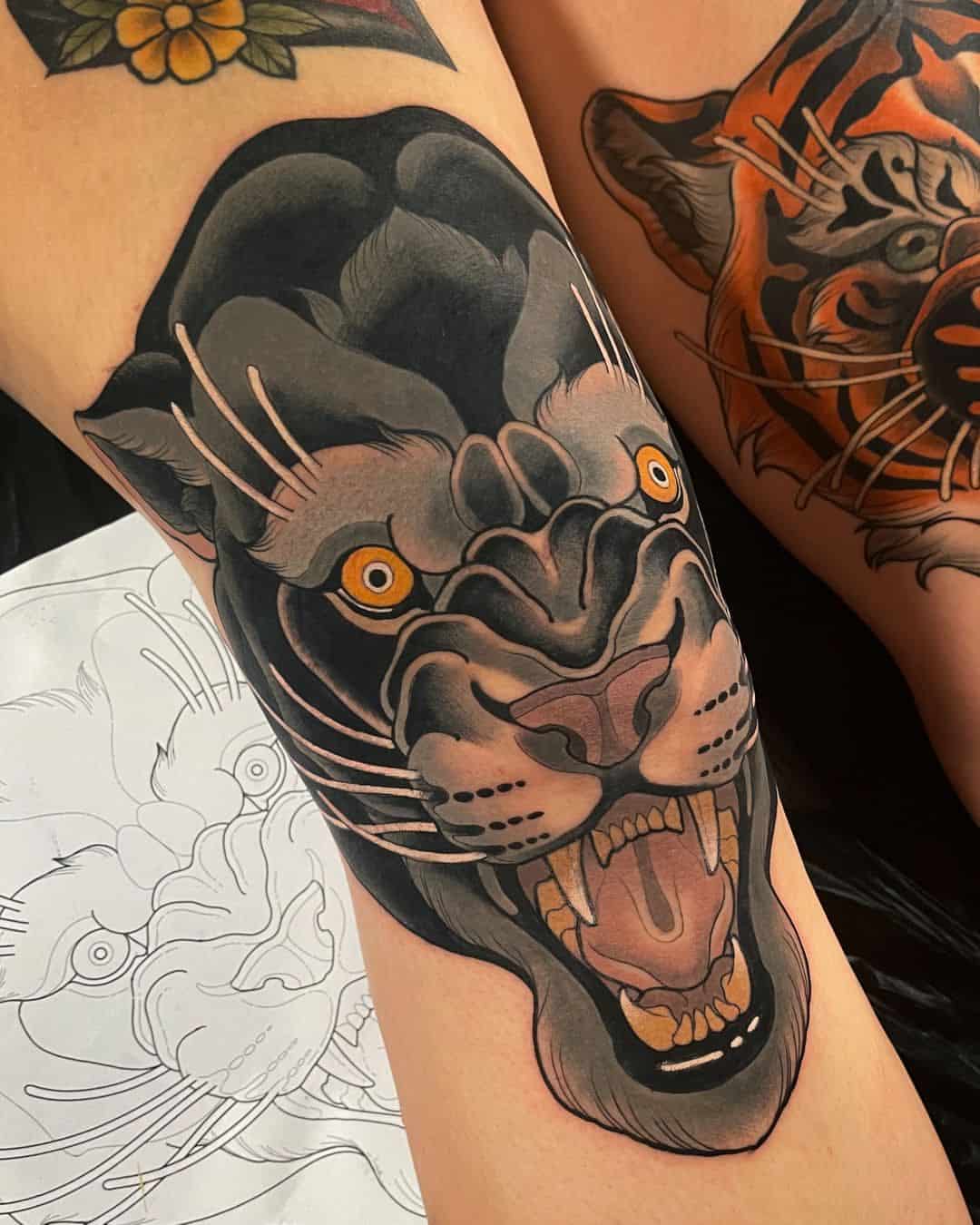 Panther Tattoo Ideas 12
