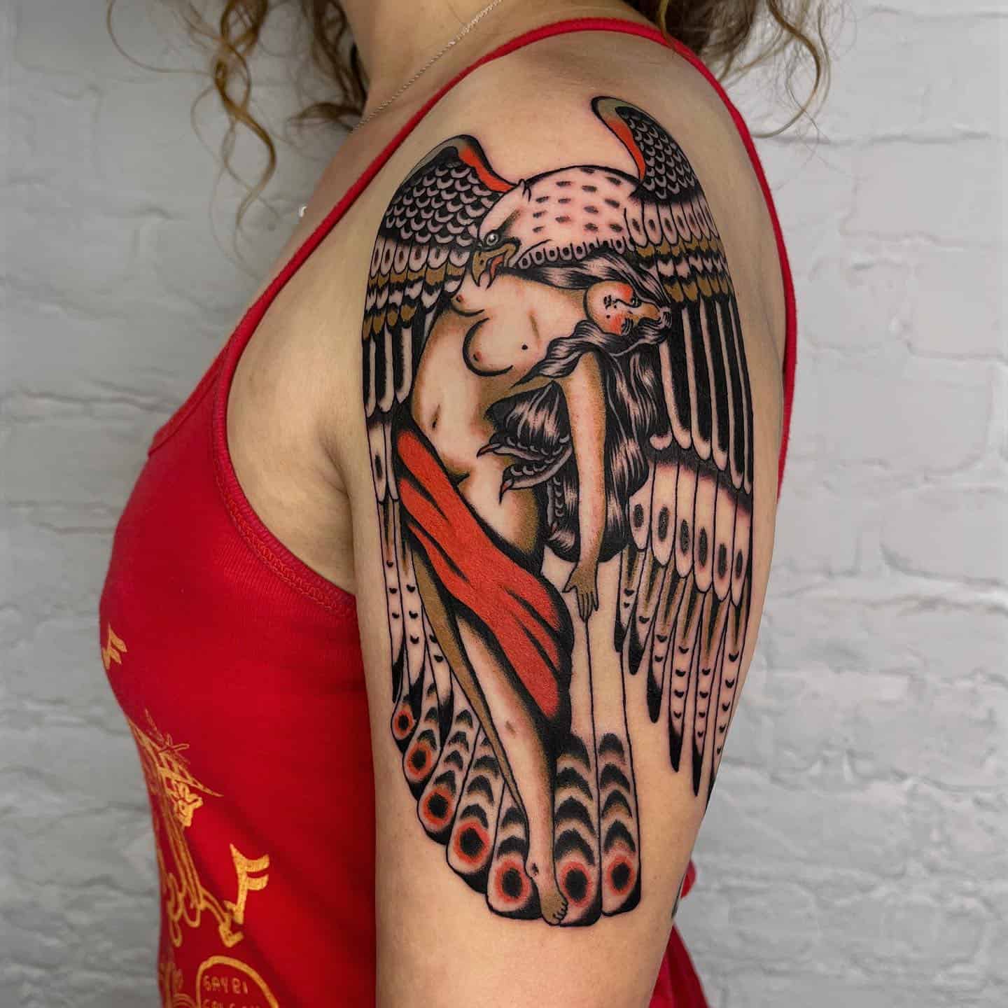 Real Eagle On Hand Design Temporary Tattoo Waterproof For Male and Female  Temporary Body Tattoo