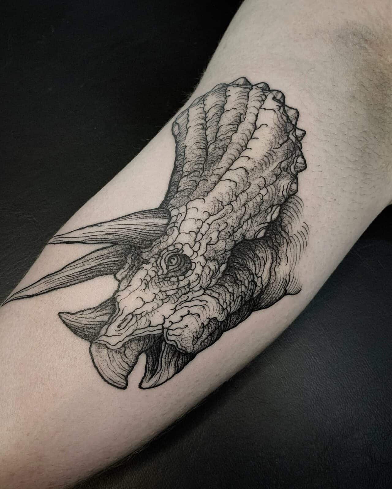 34 Unbelievable Dinosaur Tattoo Ideas for Men & Women in 2023