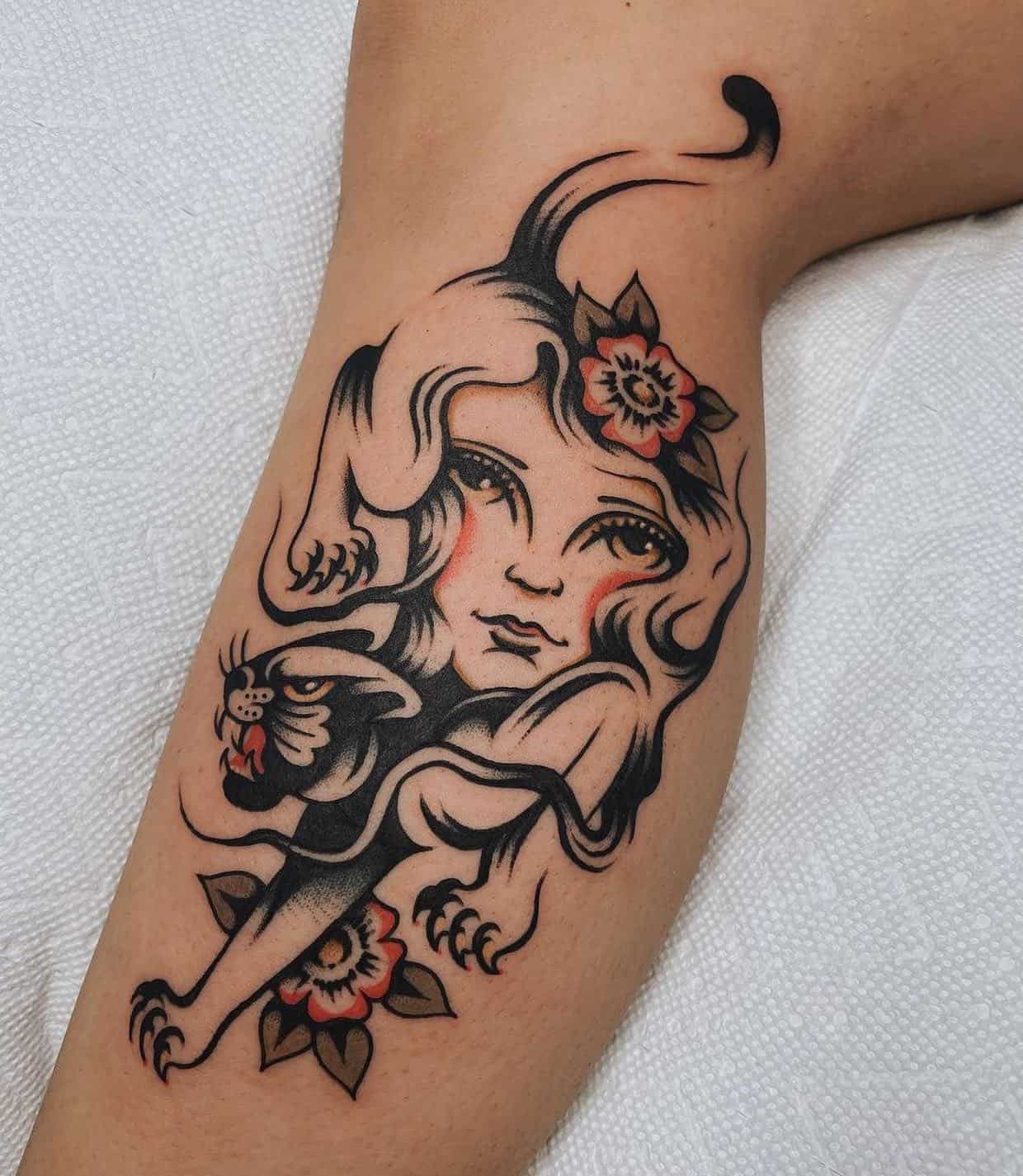 Panther Tattoo Ideas 18