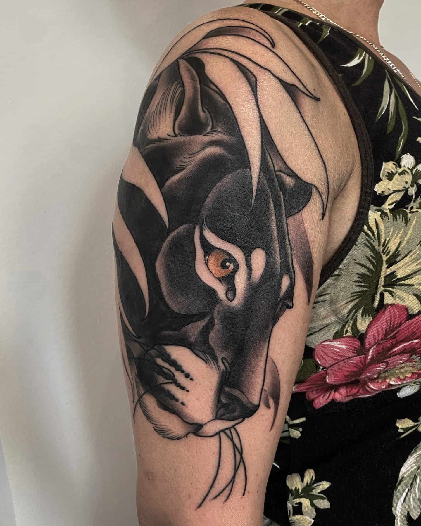 Panther Tattoo Ideas 21