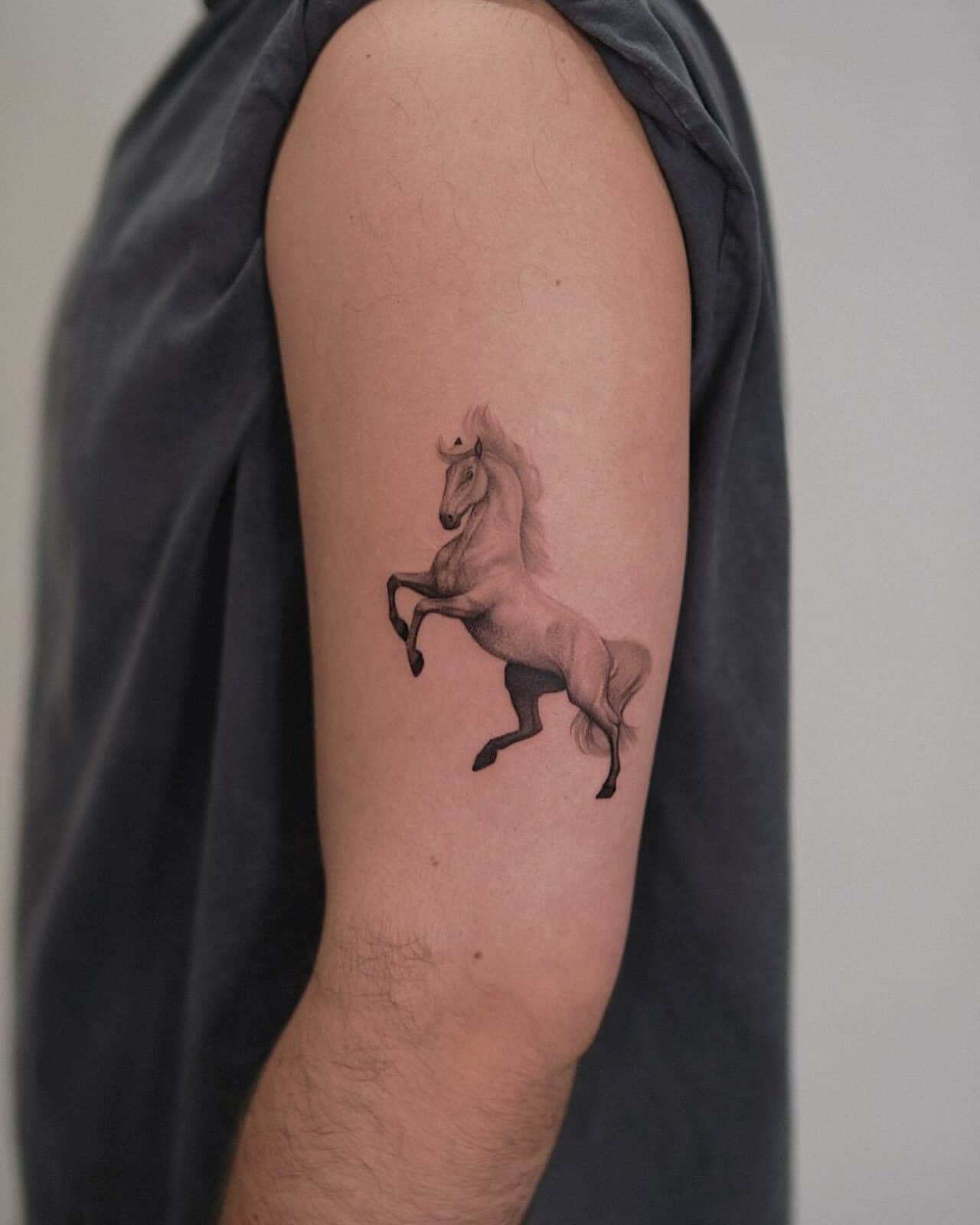 32 Incredible Horse Tattoo Ideas for Men & Women in 2023