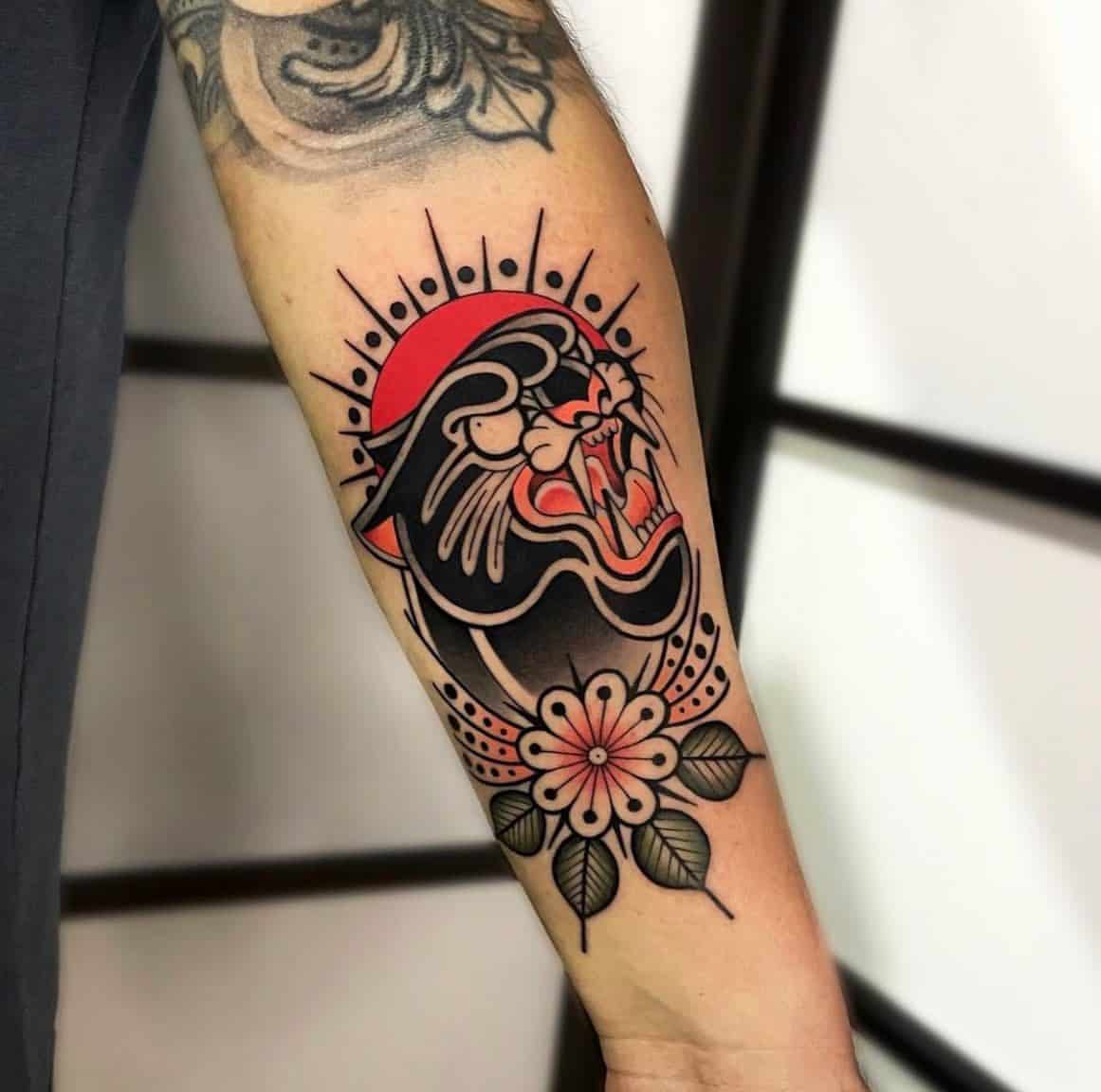 Panther Tattoo Ideas 24